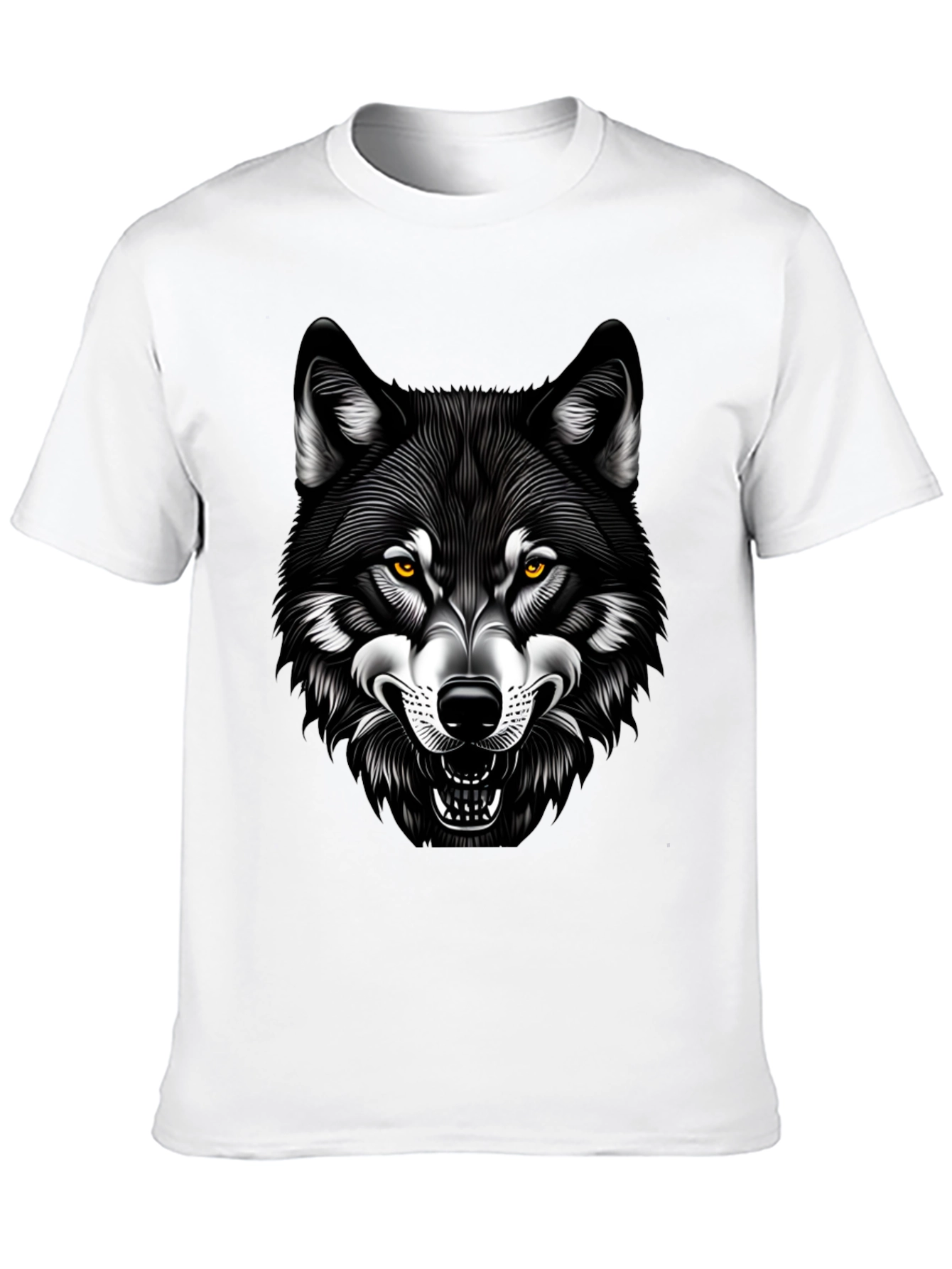 Wolf Graphic Tee - Black T-Shirt