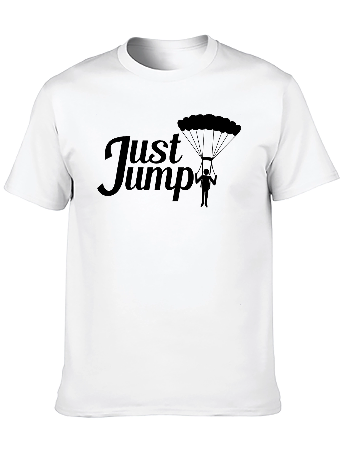 Just Jump Graphic Tee - Skydiver Shirt