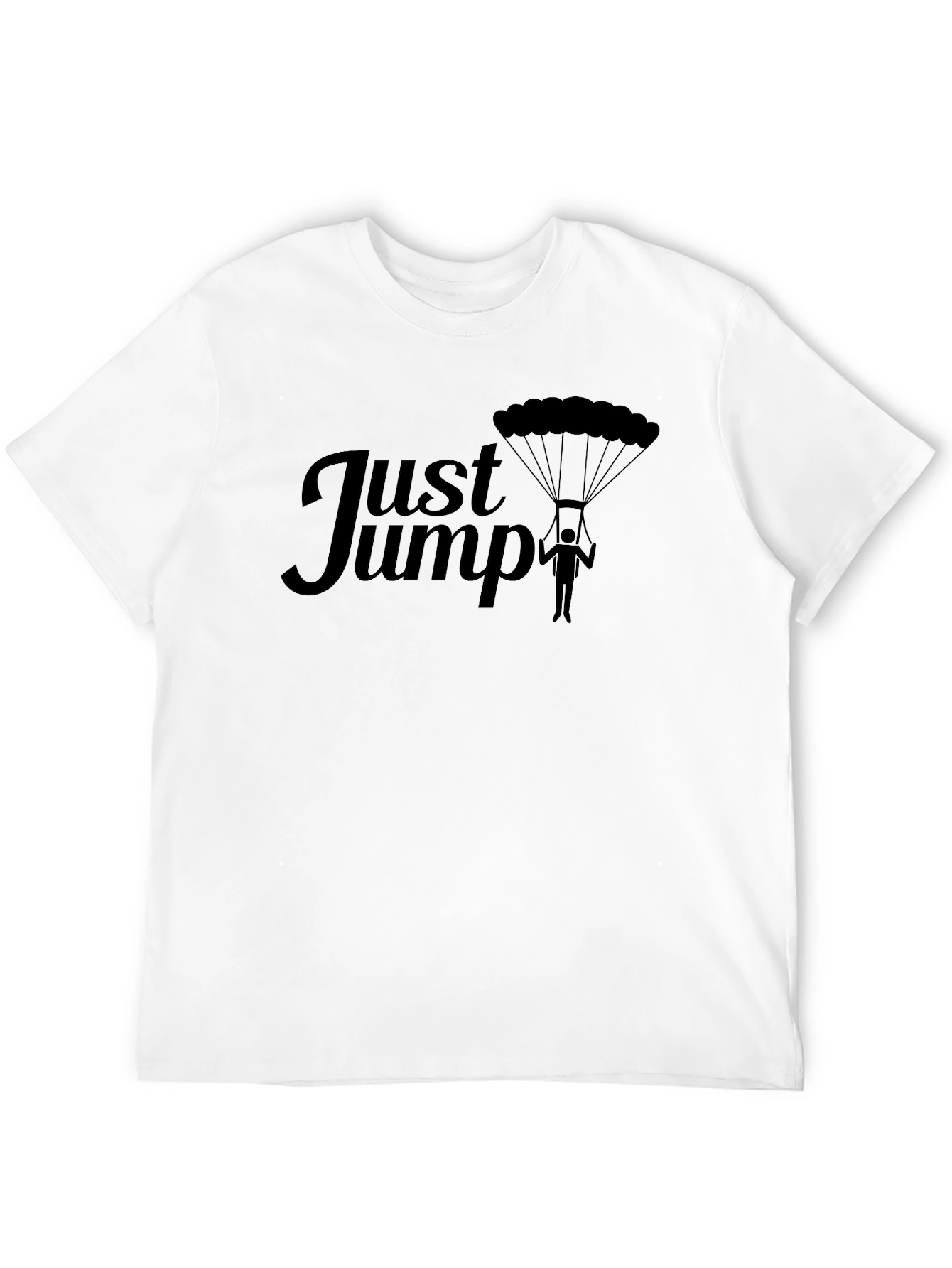 Just Jump Graphic Tee - Skydiver Shirt