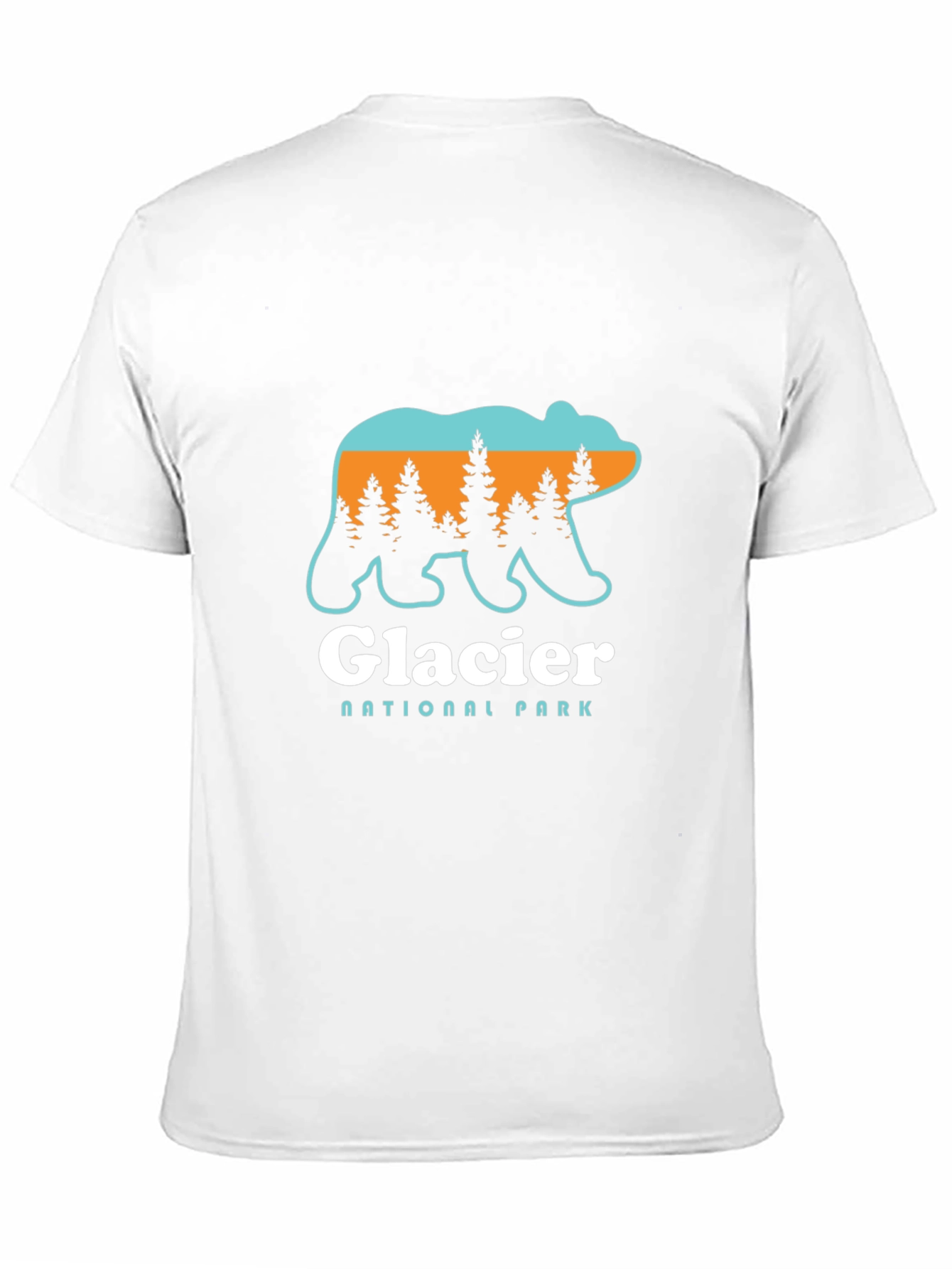 Glacier National Park Bear Graphic T-Shirt