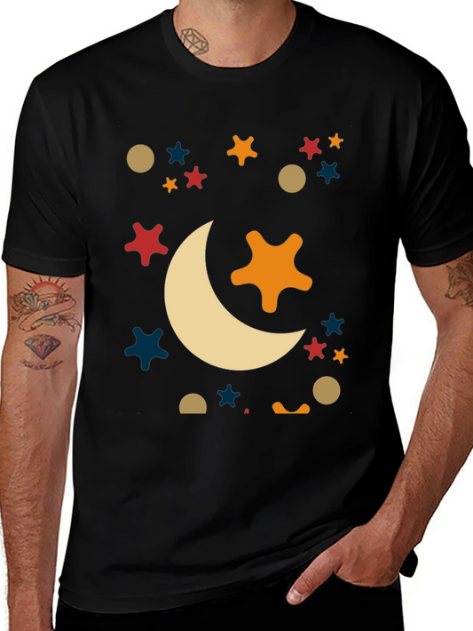 Celestial Dreams Black Tee