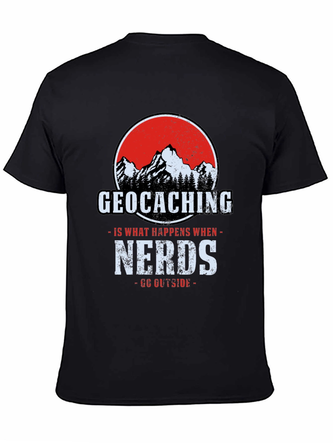 Geocaching Nerds T-Shirt - Outdoor Adventure Tee