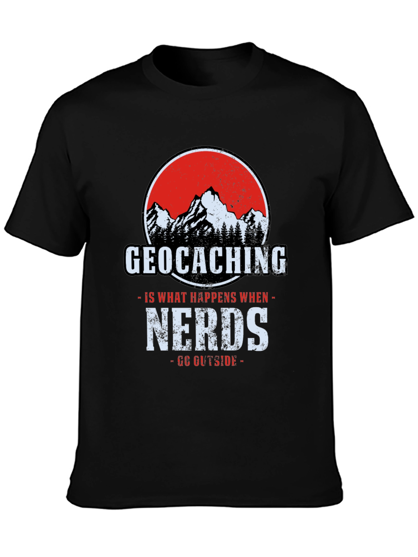 Geocaching Nerds T-Shirt - Outdoor Adventure Tee