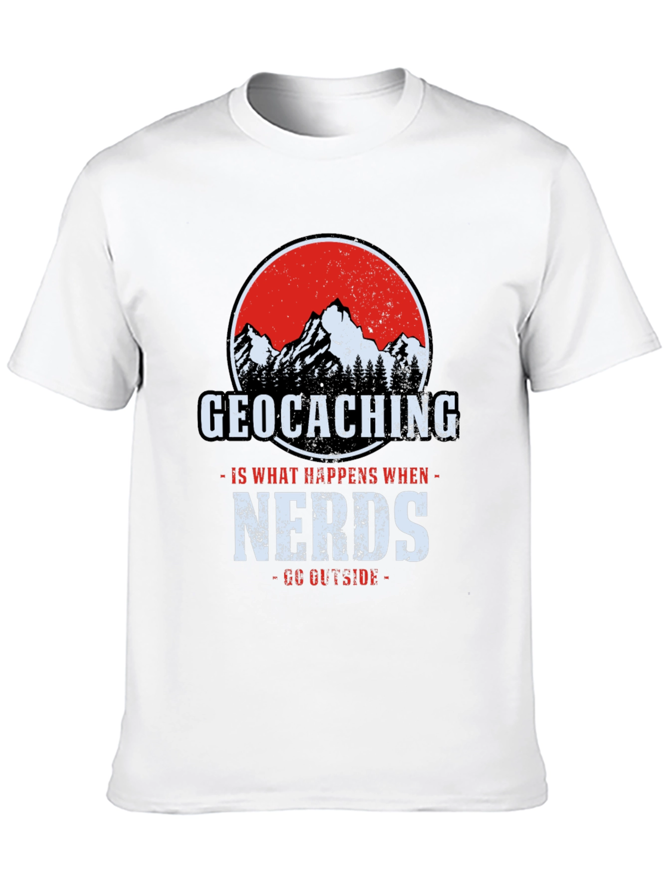 Geocaching Nerds T-Shirt - Outdoor Adventure Tee