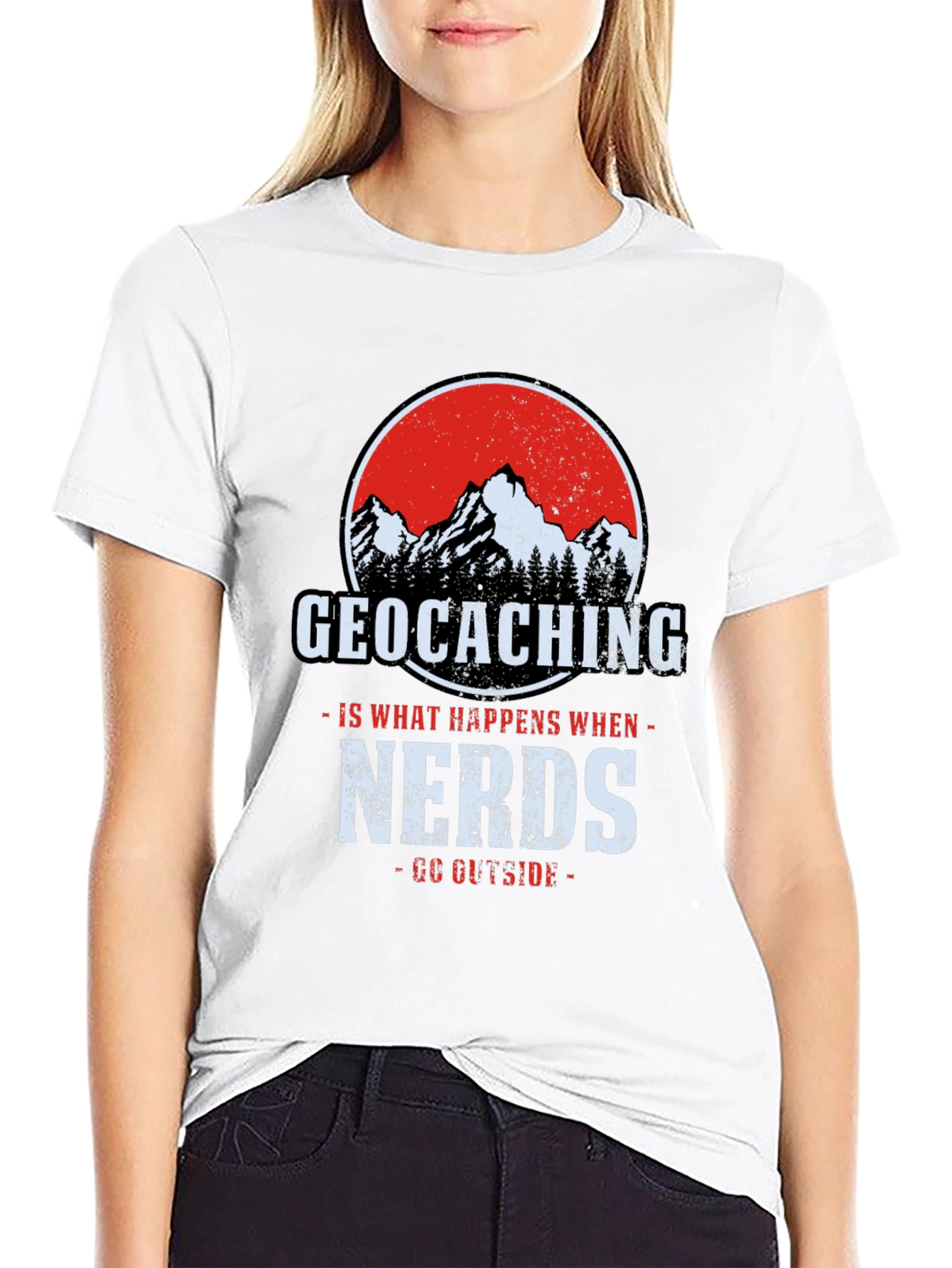 Geocaching Nerds T-Shirt - Outdoor Adventure Tee