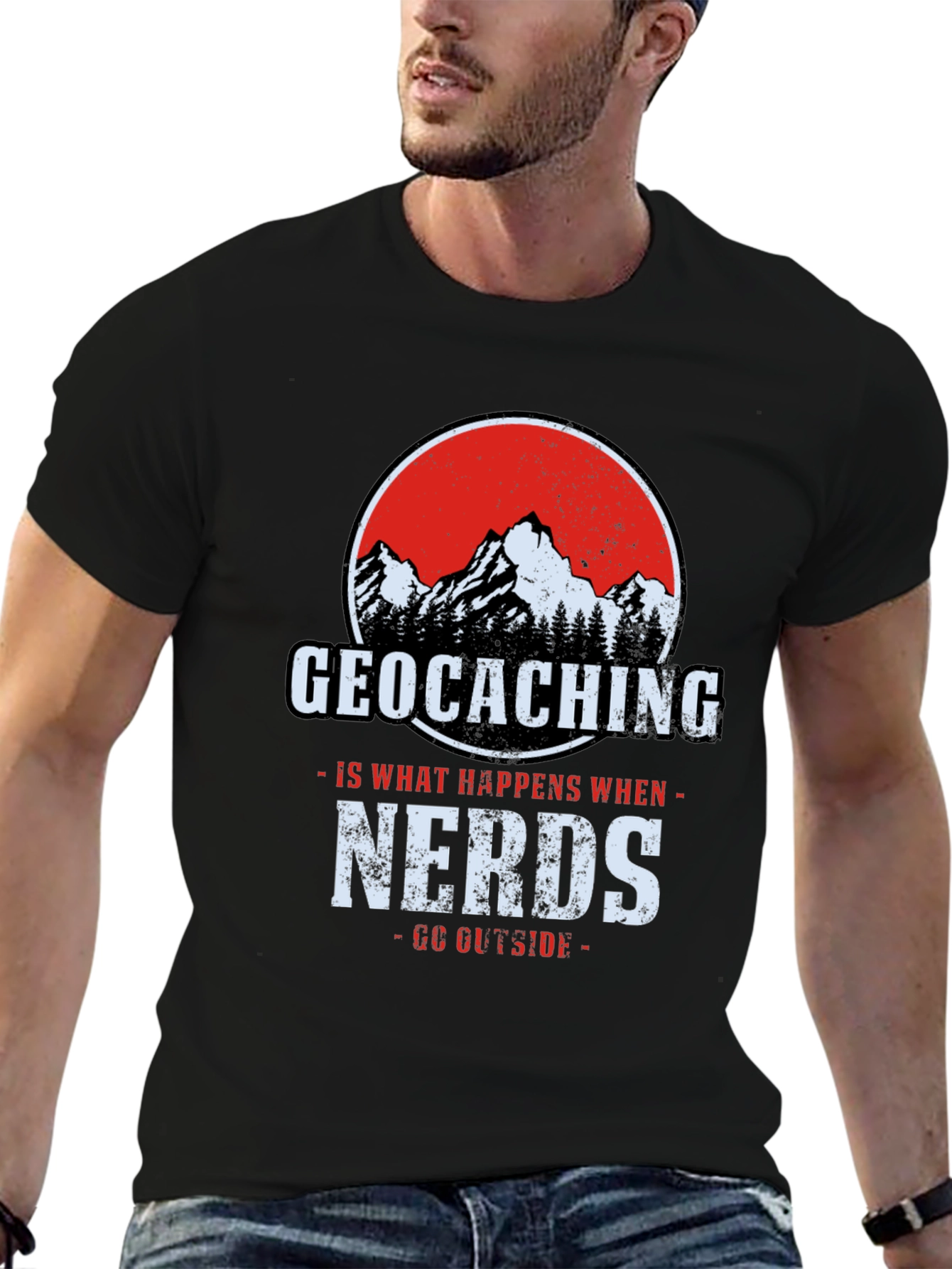 Geocaching Nerds T-Shirt - Outdoor Adventure Tee