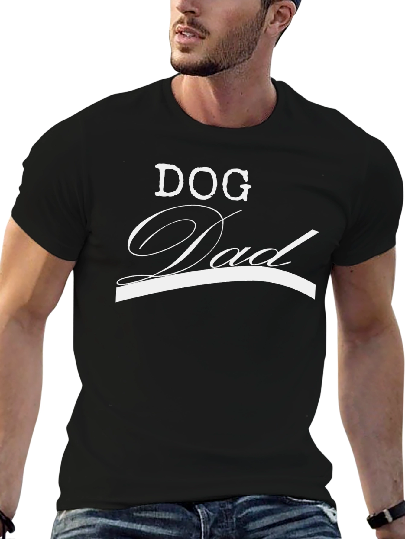 Dog Dad Graphic Tee - Perfect Gift!