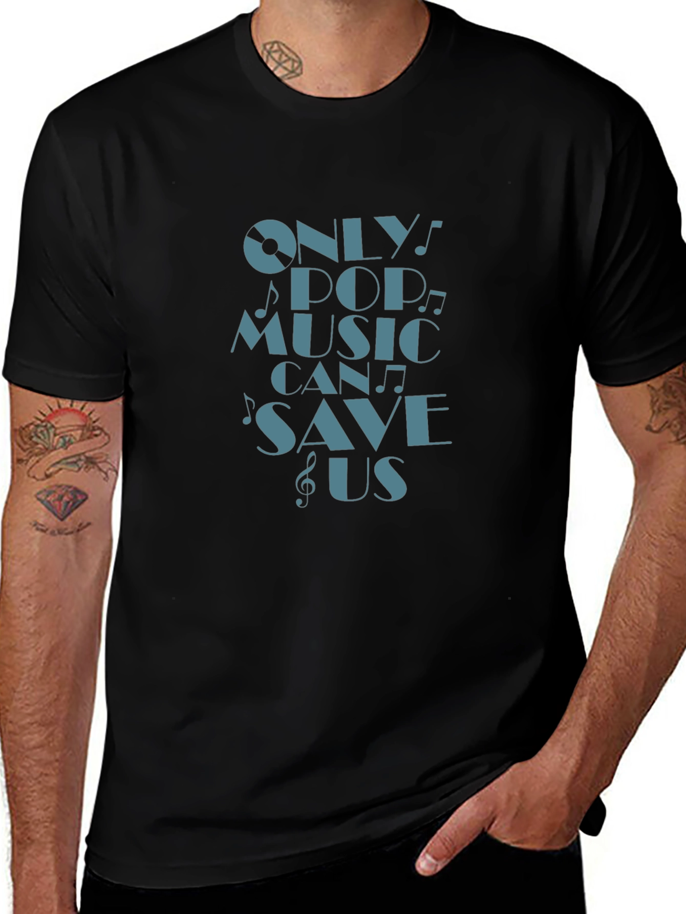 Only Pop Music Can Save Us Graphic Tee