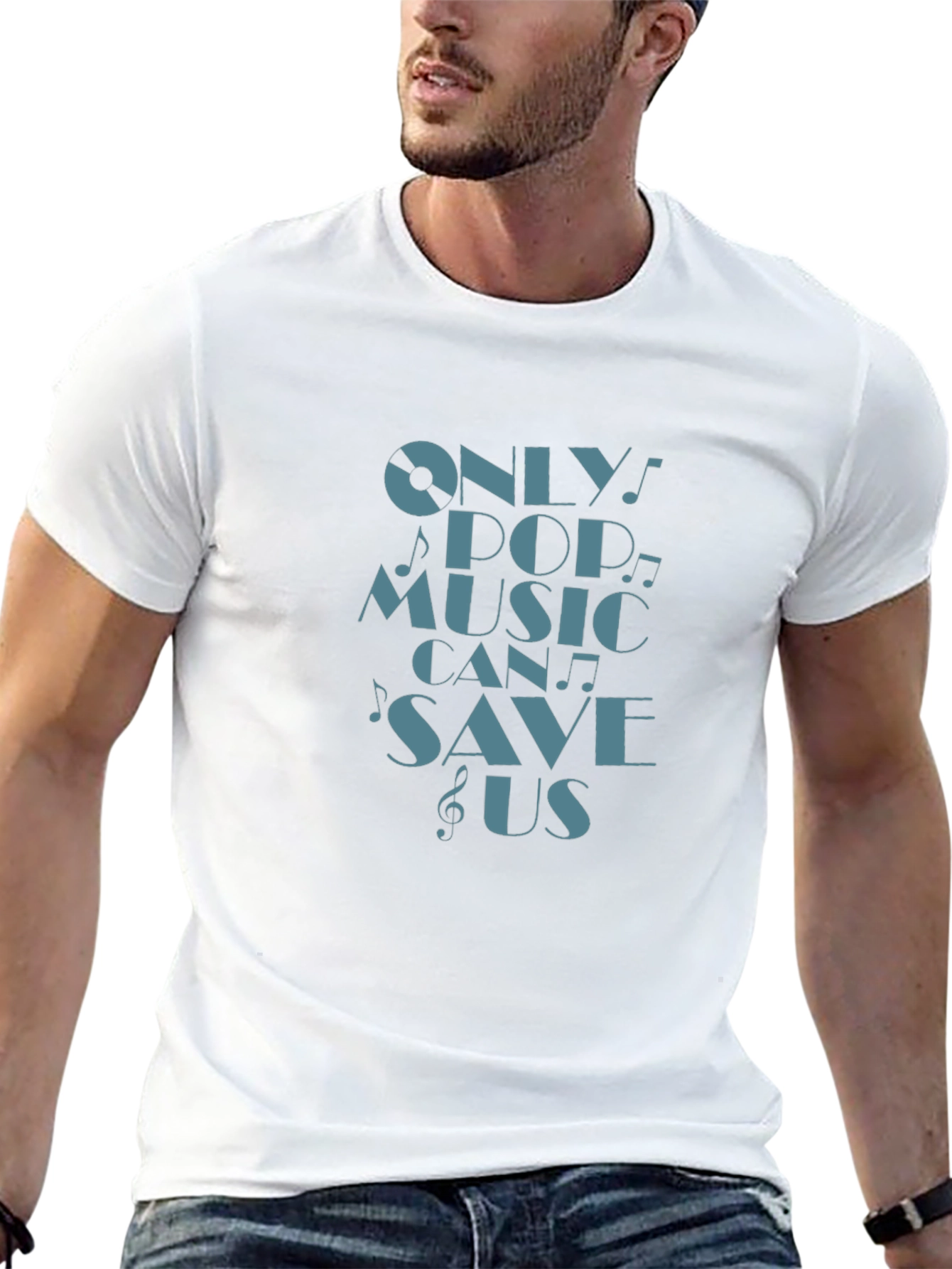 Only Pop Music Can Save Us Graphic Tee