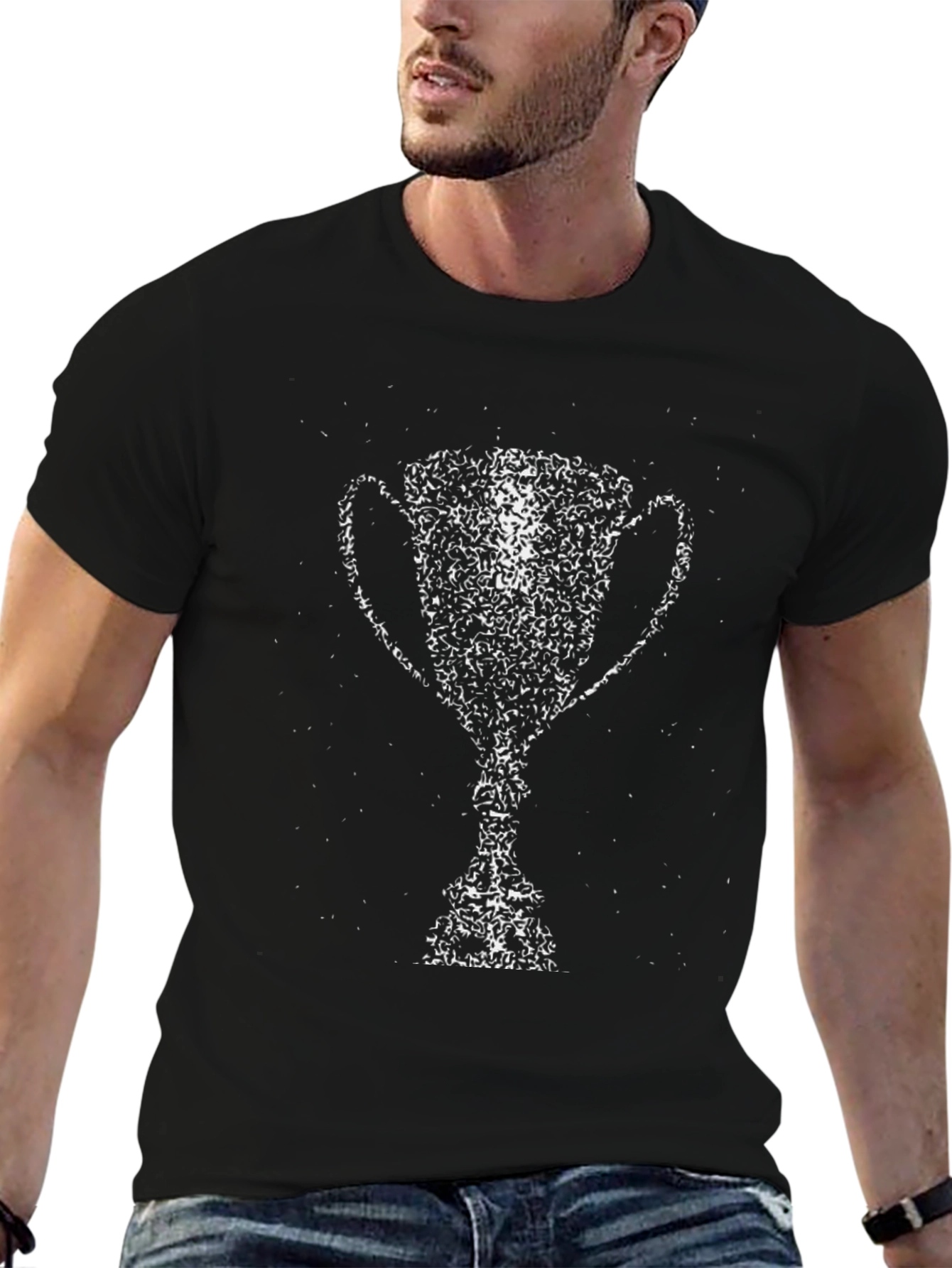 Trophy Graphic Black T-Shirt