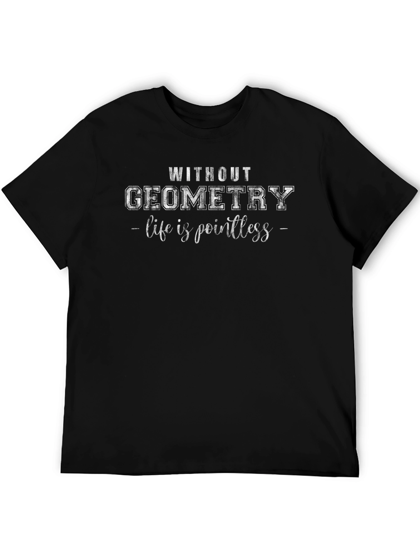 Geometry Pointless Life Graphic Tee