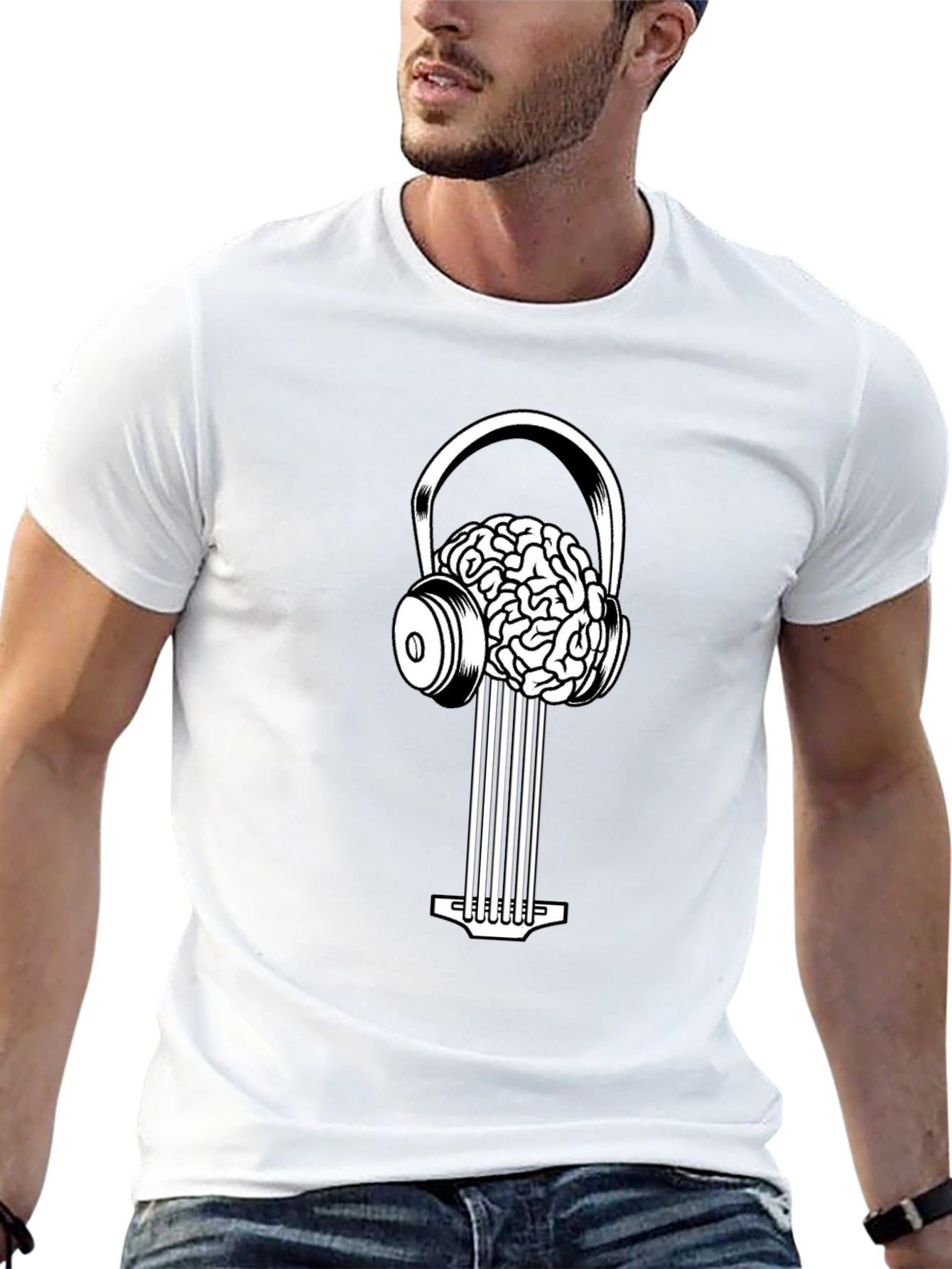 Brain Music T-Shirt: Intelligent Style