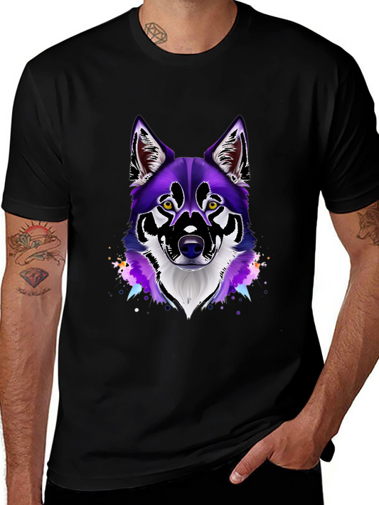 Wolf Graphic Tee - Unique Animal Design