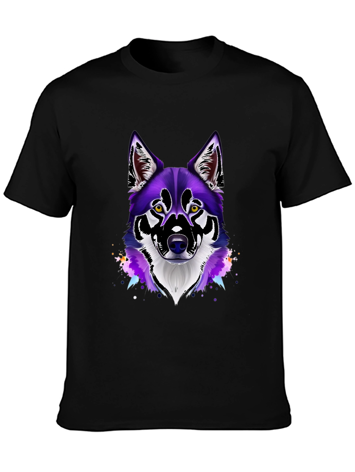 Wolf Graphic Tee - Unique Animal Design