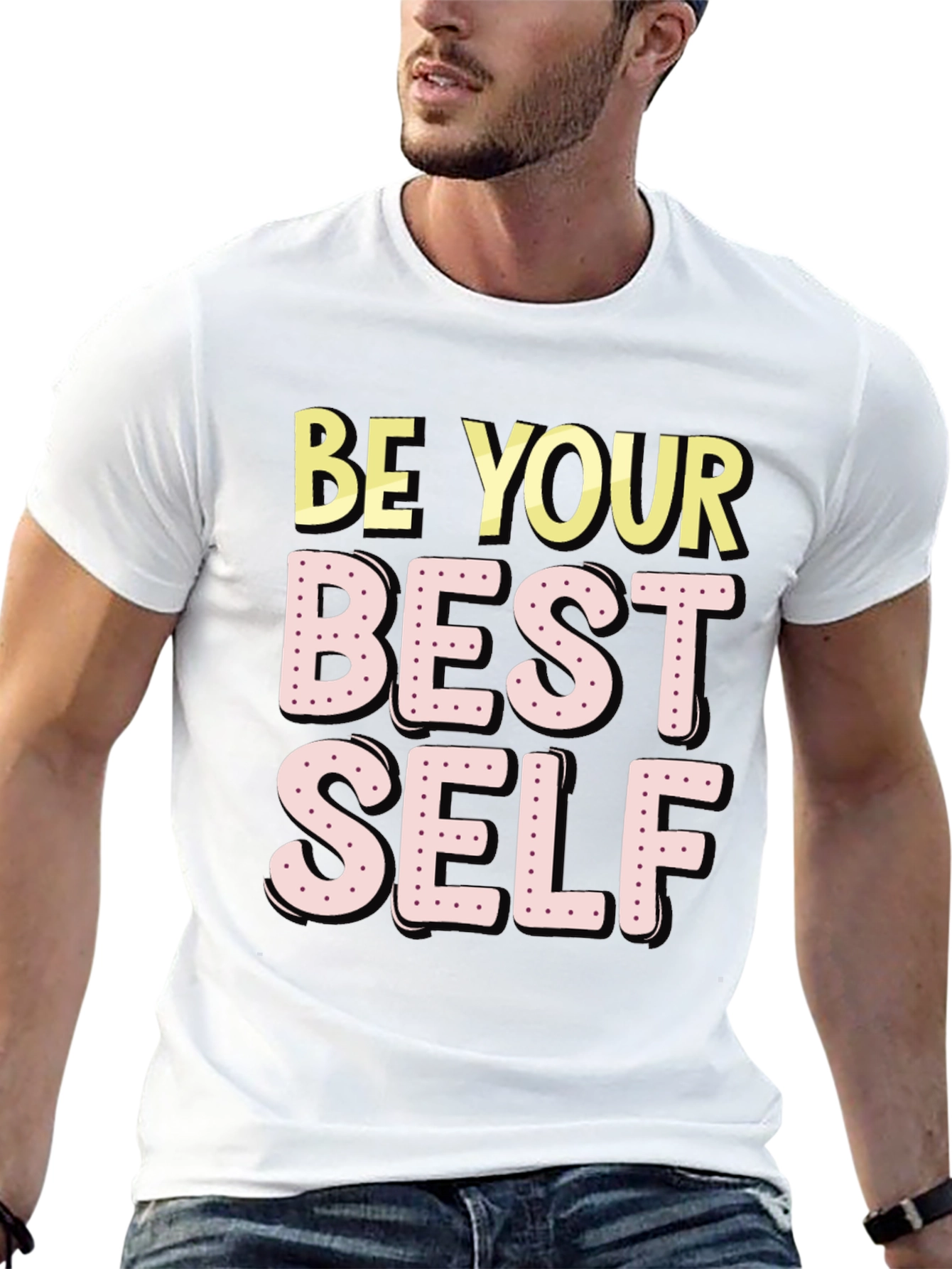 Be Your Best Self T-Shirt - Motivational Graphic Tee