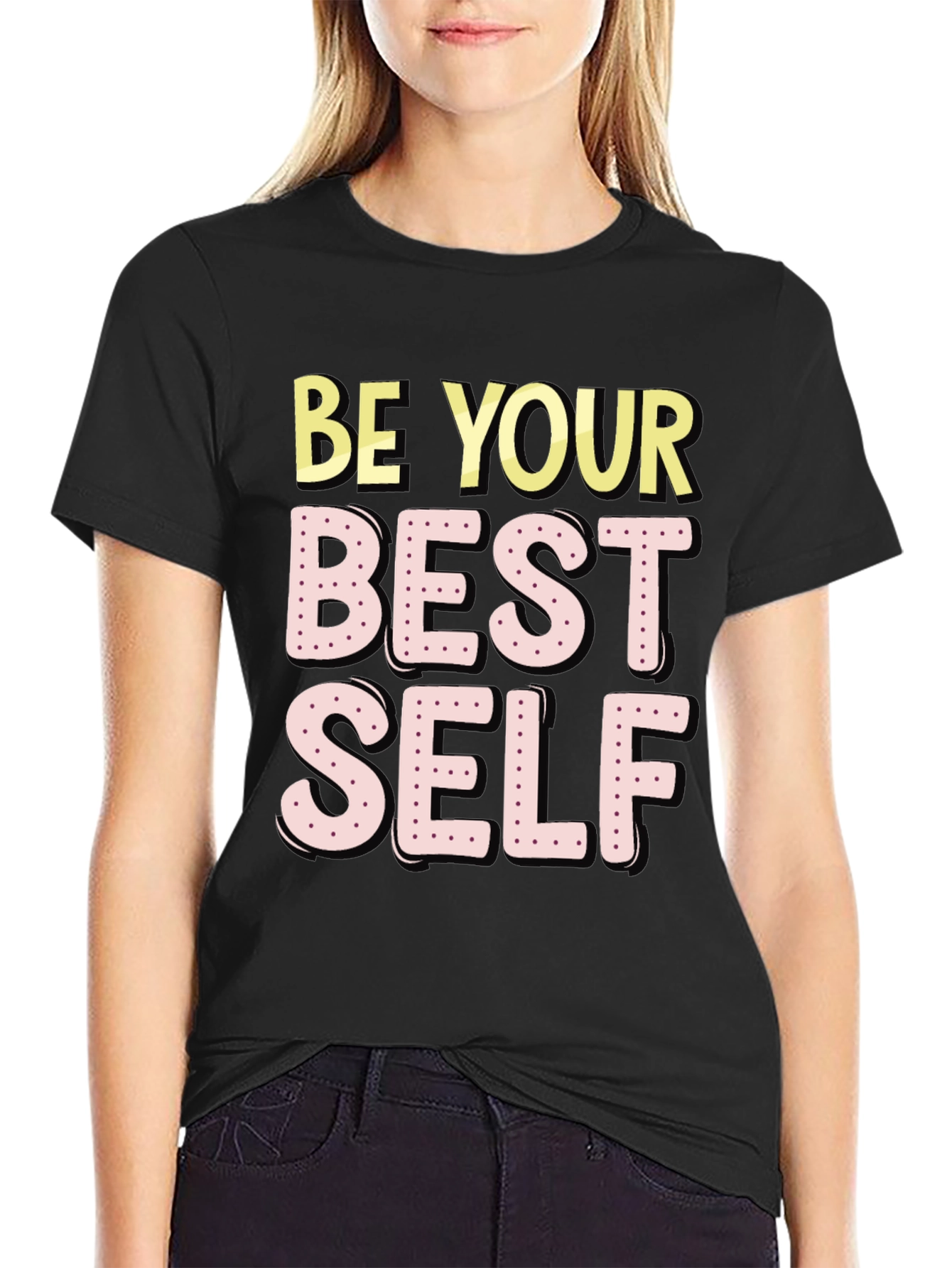 Be Your Best Self T-Shirt - Motivational Graphic Tee