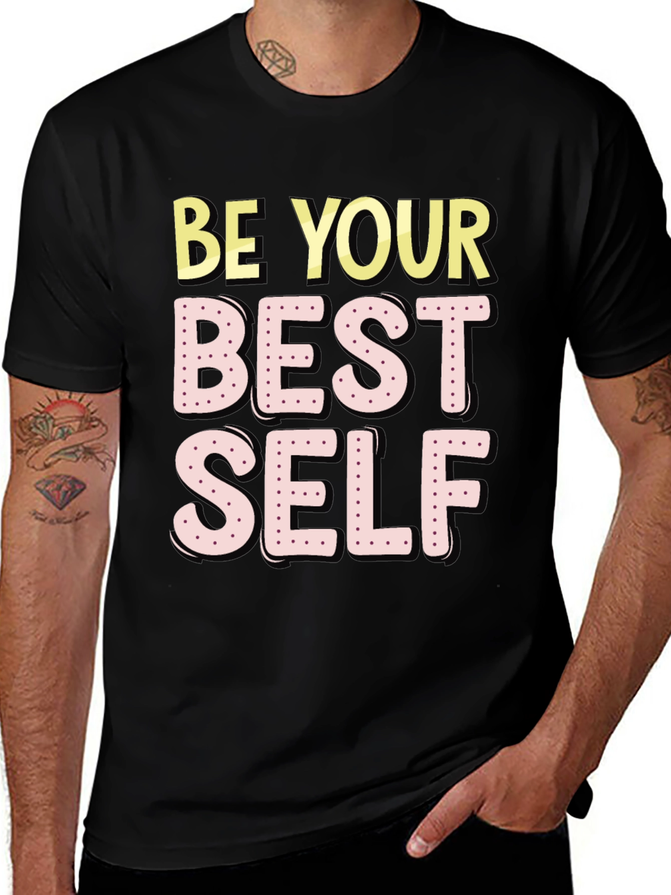 Be Your Best Self T-Shirt - Motivational Graphic Tee
