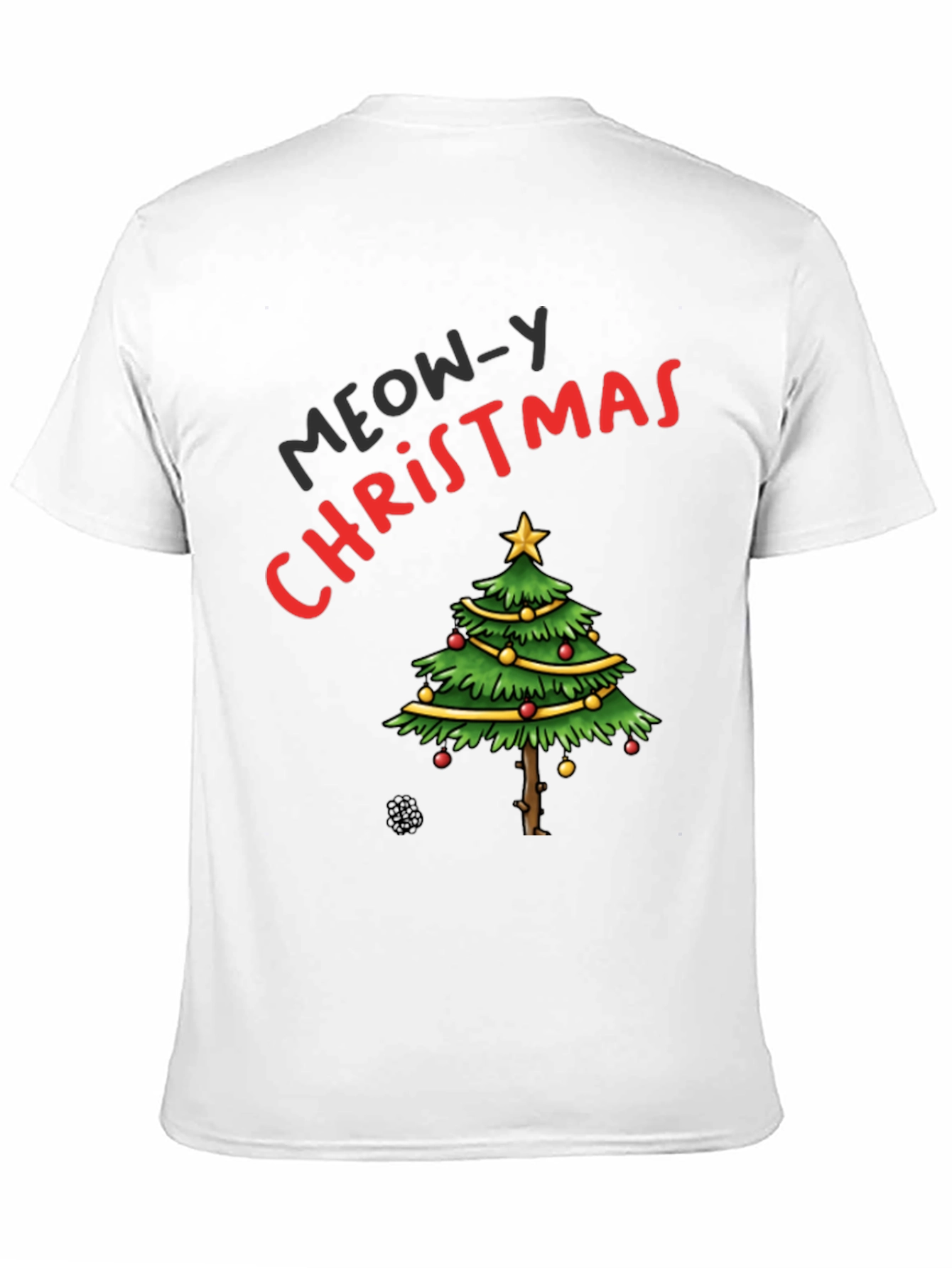 Meow-y Christmas Tree T-Shirt
