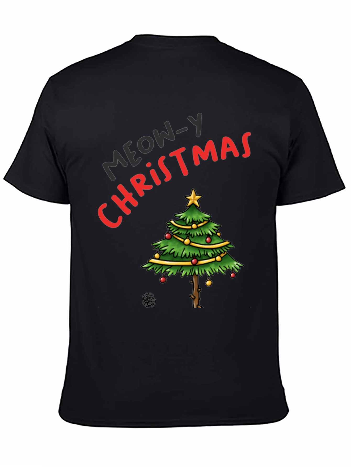 Meow-y Christmas Tree T-Shirt