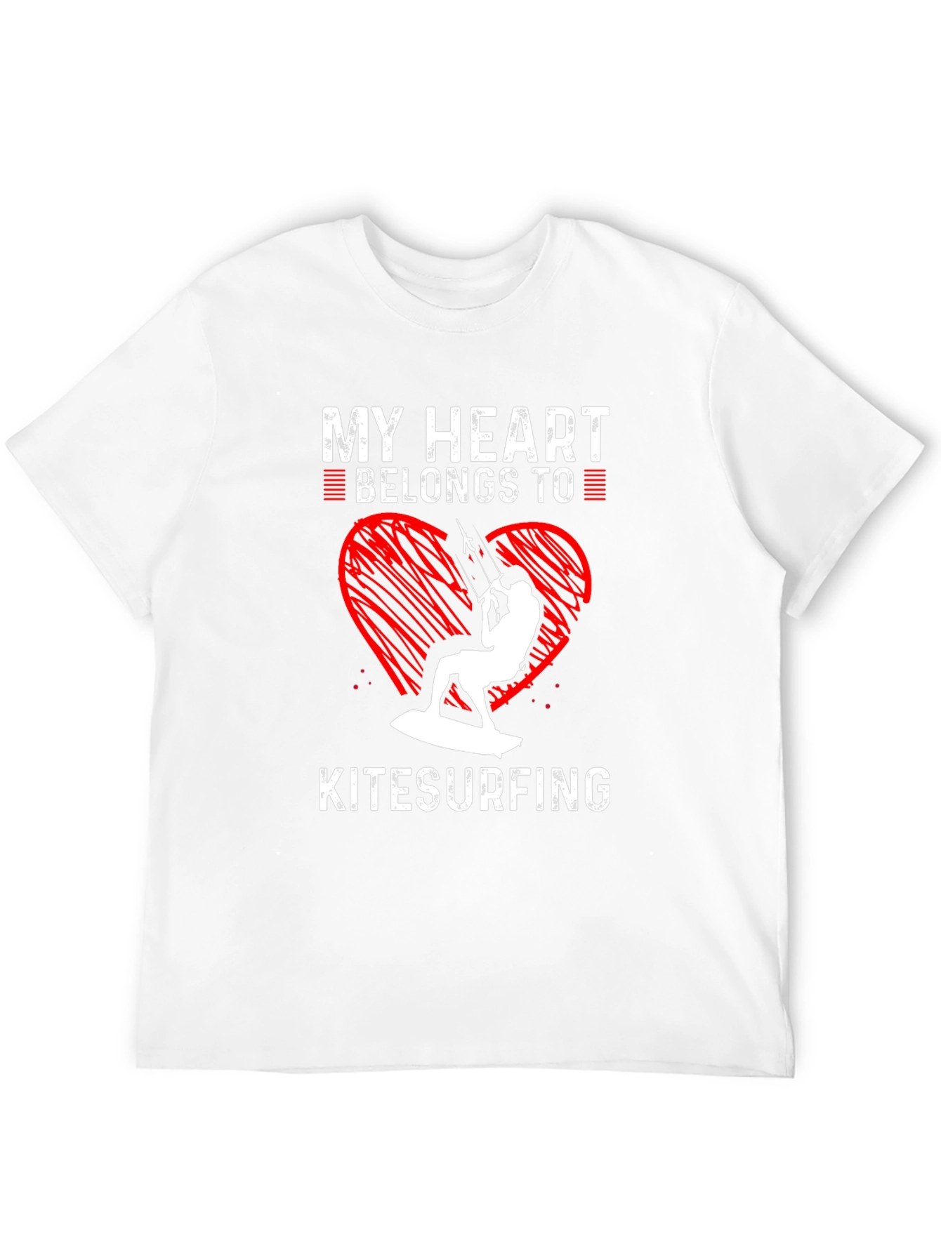 My Heart Belongs to Kitesurfing T-Shirt