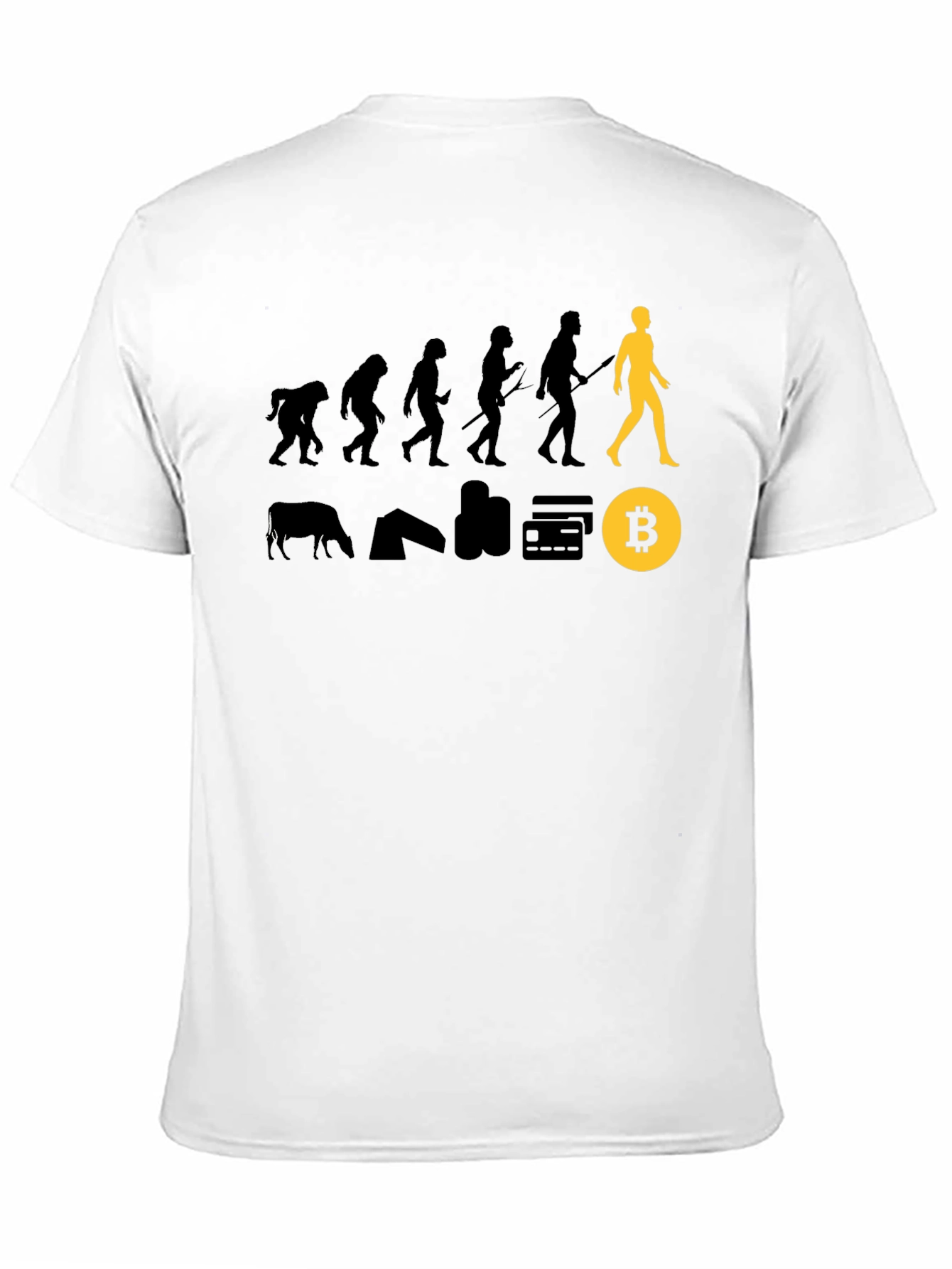 Bitcoin Evolution Black T-Shirt