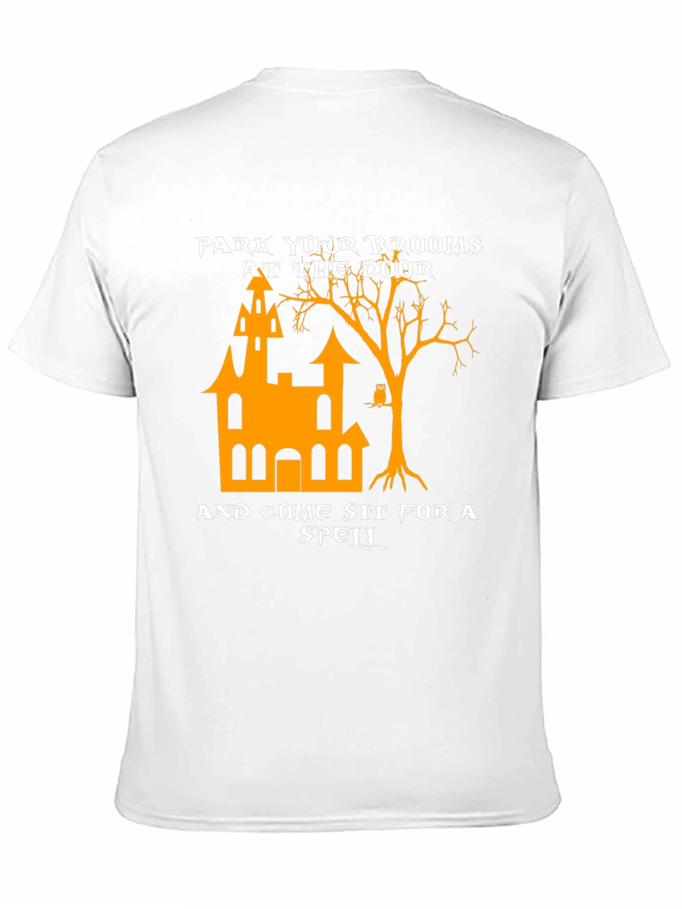 Park Your Brooms Halloween T-Shirt