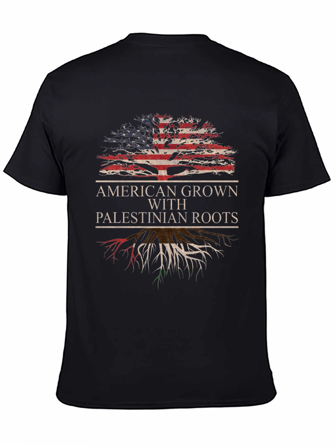 American Grown with Palestinian Roots T-Shirt
