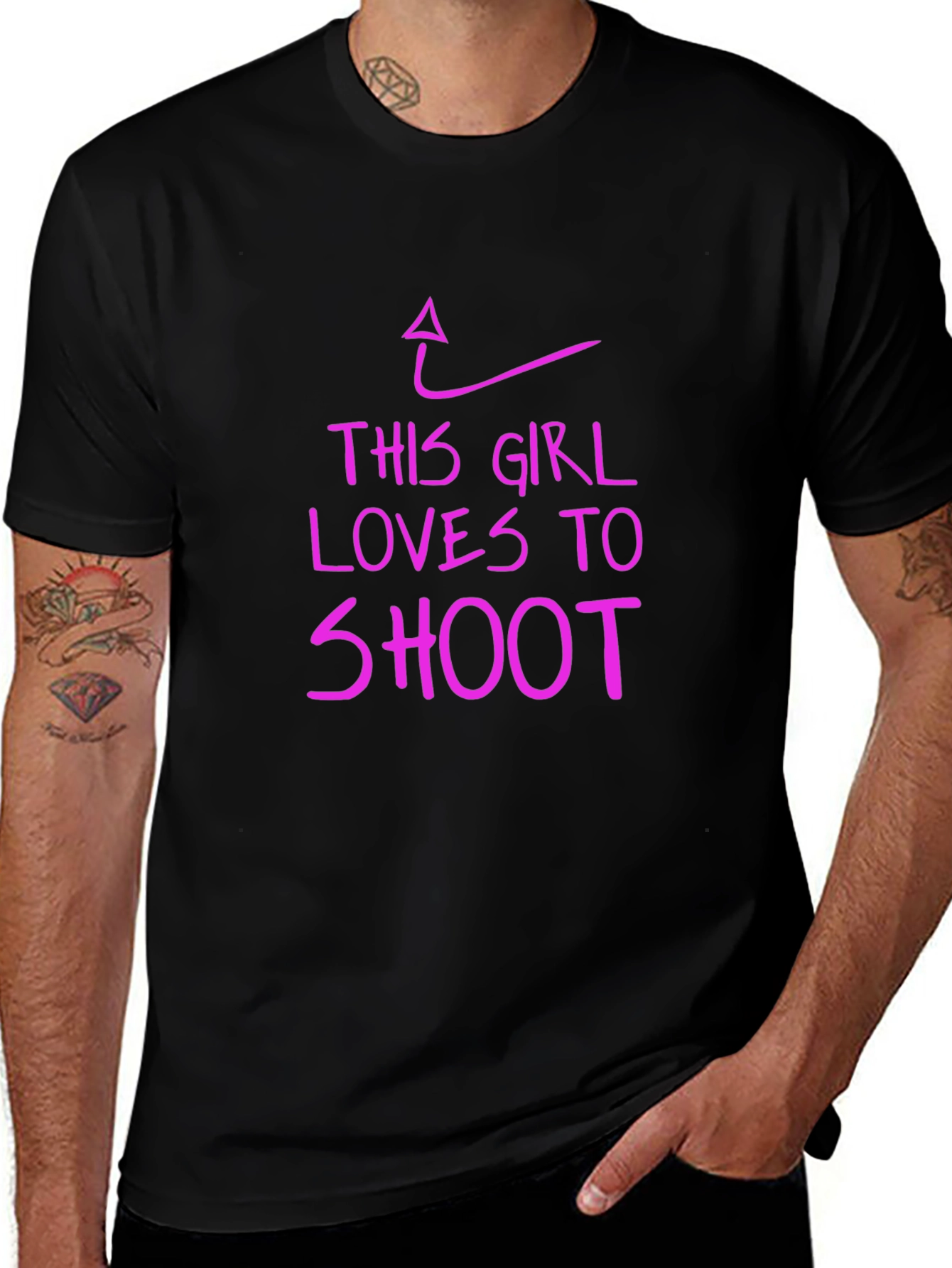 This Girl Loves to Shoot T-Shirt