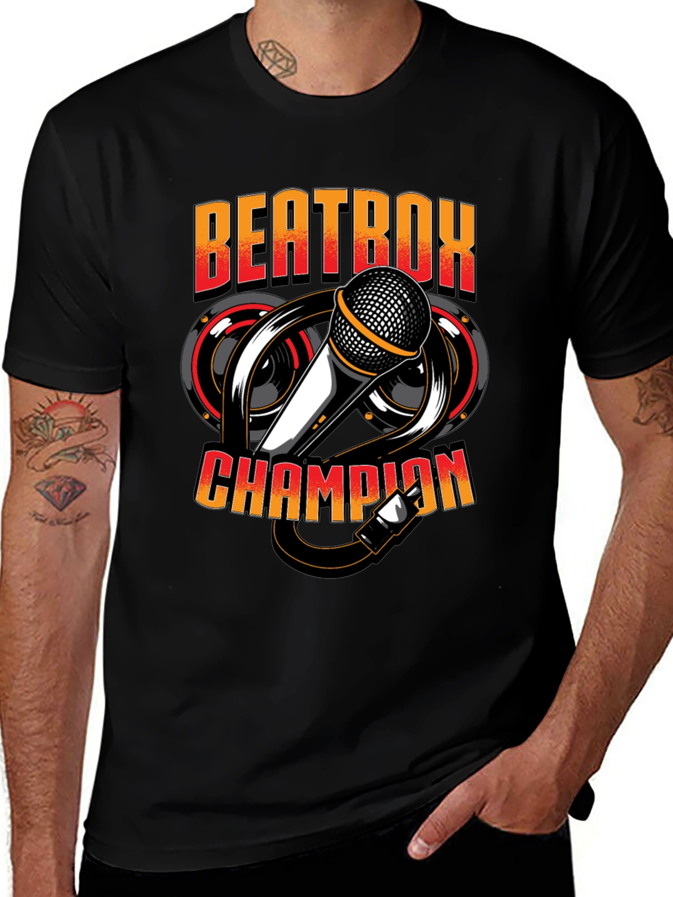 Beatbox Champion Graphic T-Shirt