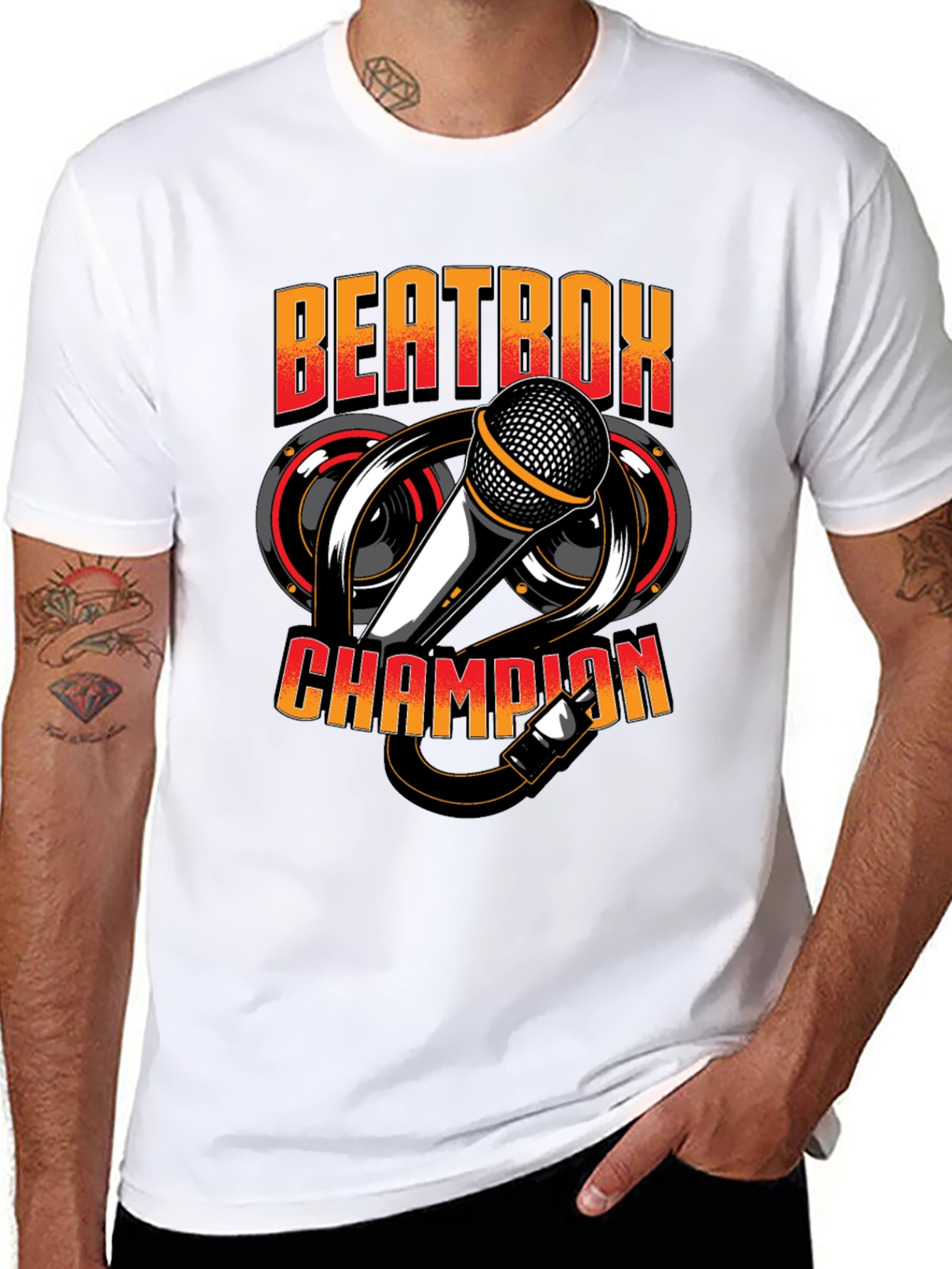 Beatbox Champion Graphic T-Shirt