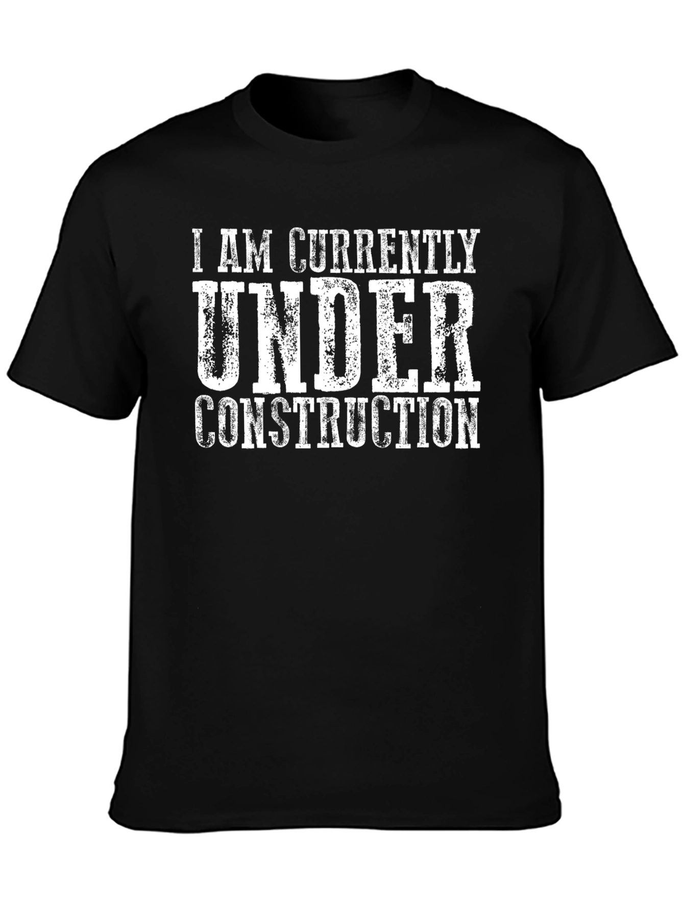 Under Construction Funny Graphic Tee