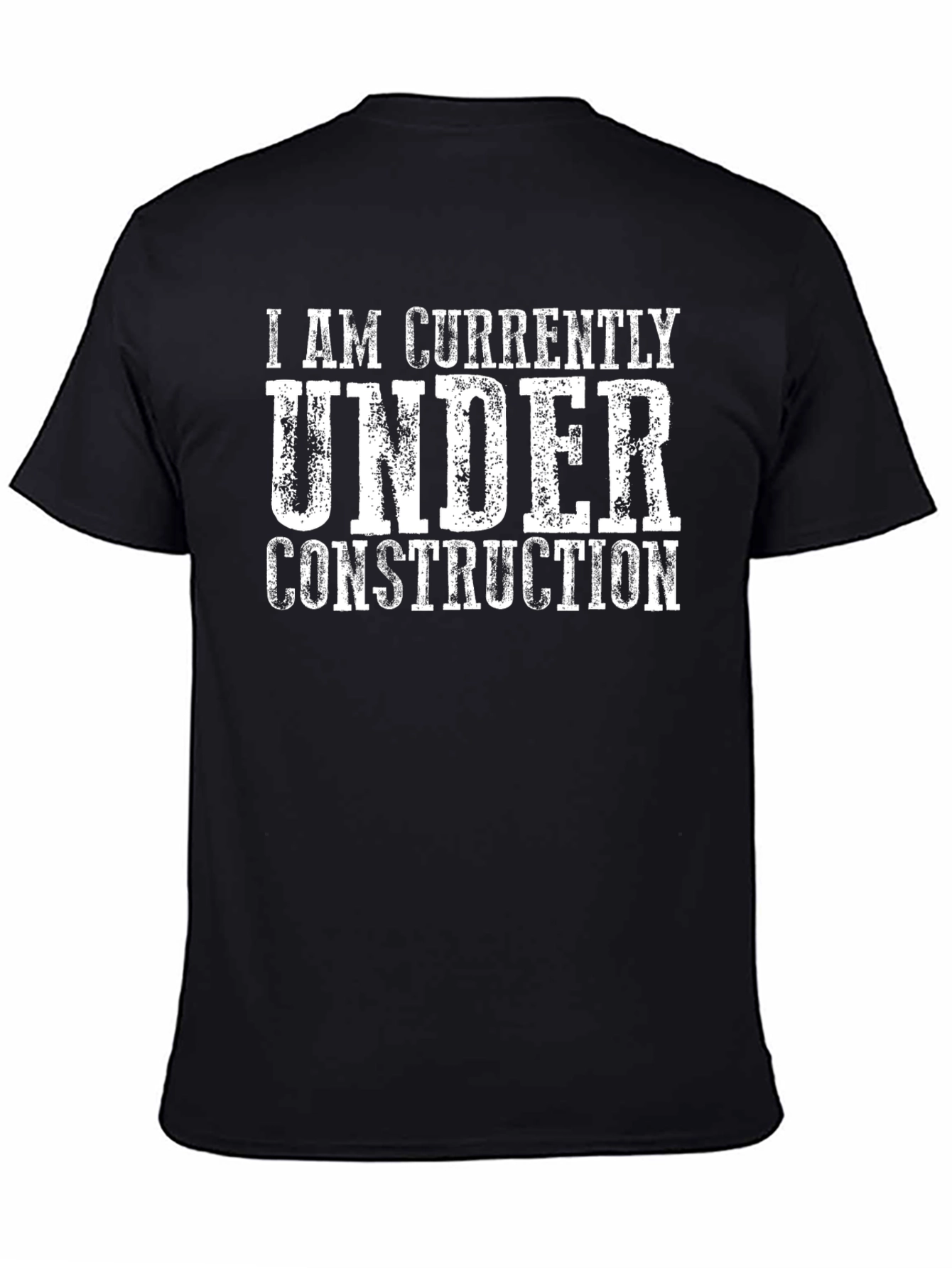 Under Construction Funny Graphic Tee