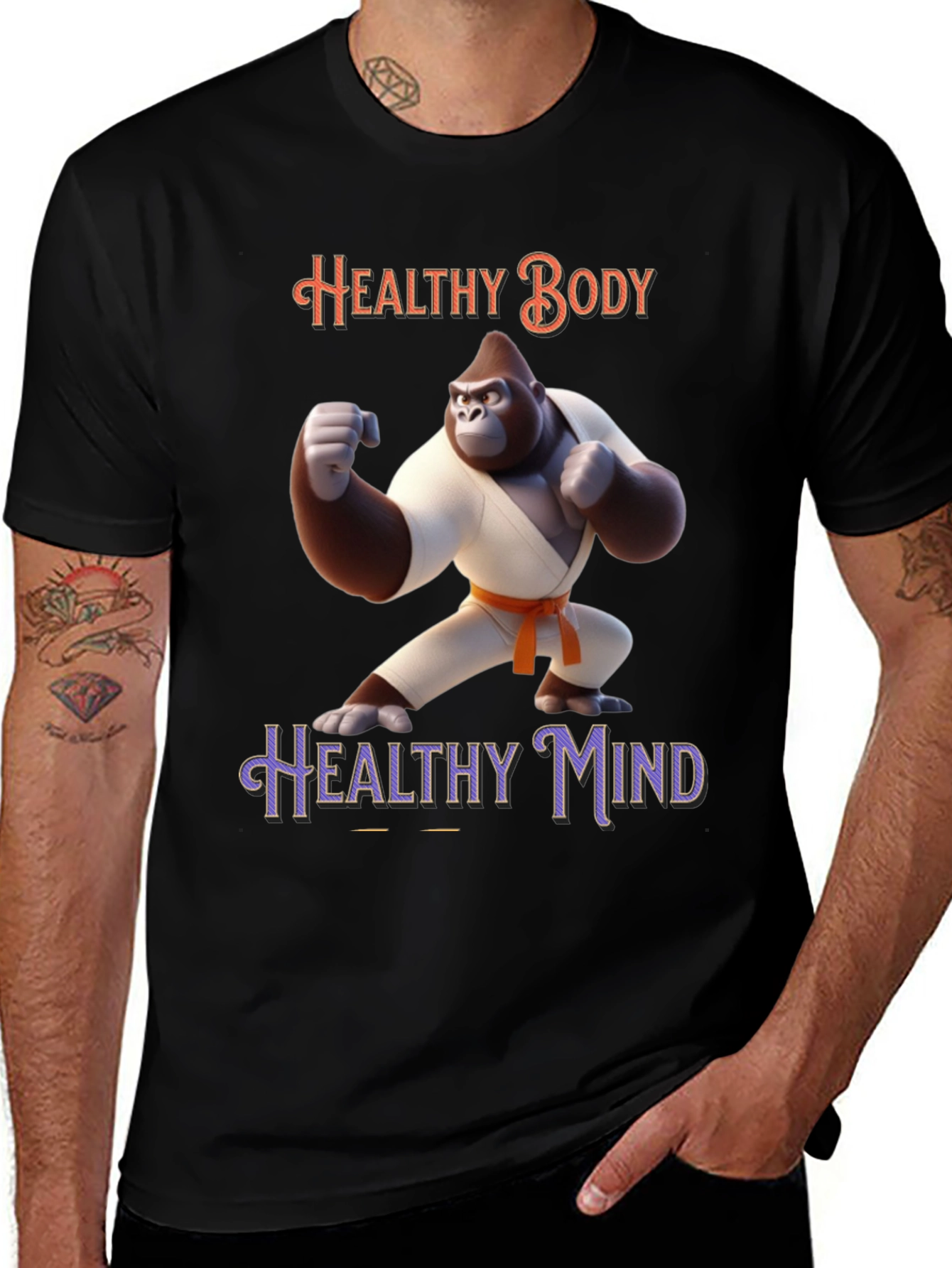Healthy Body Healthy Mind T-Shirt