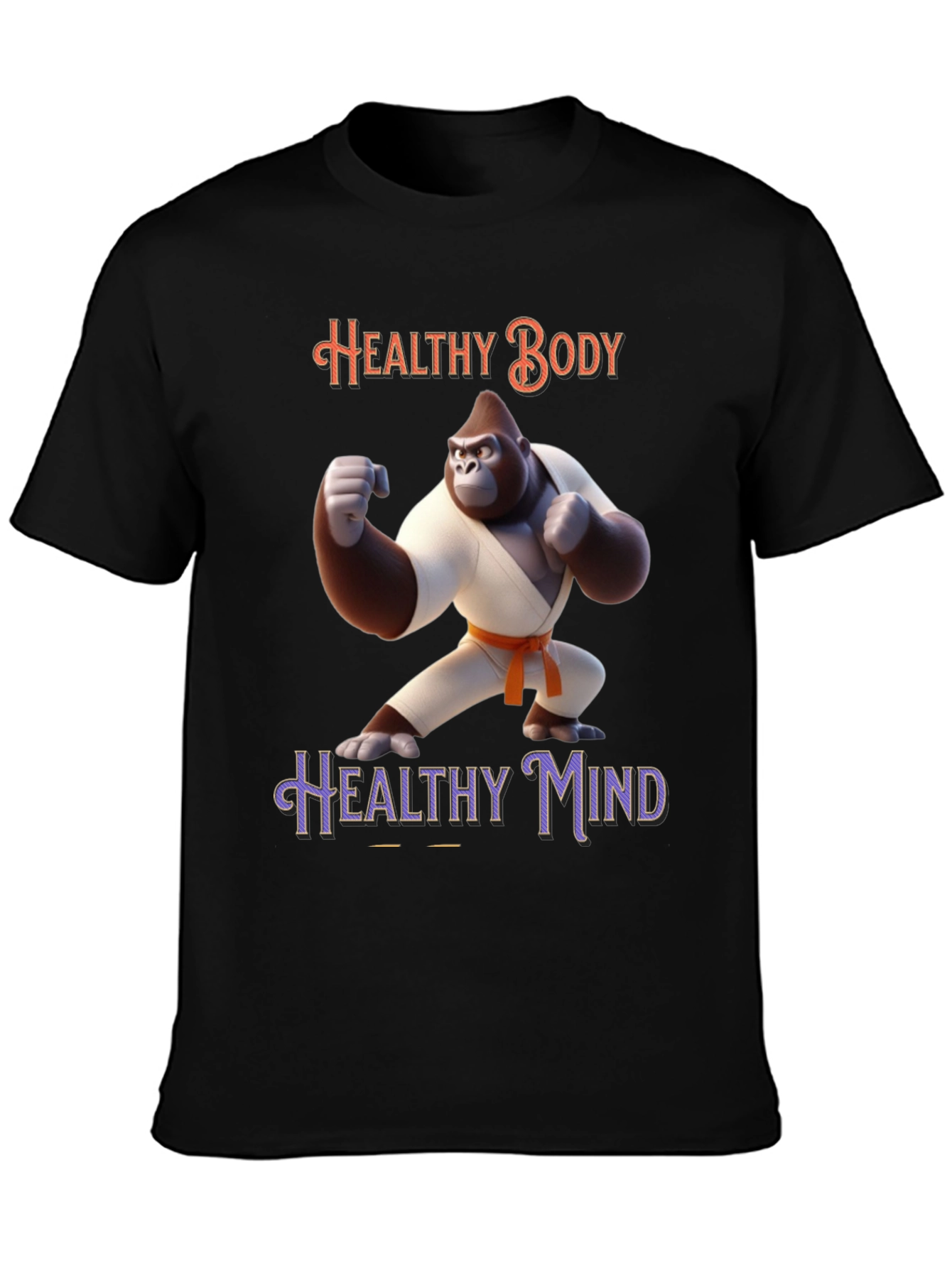 Healthy Body Healthy Mind T-Shirt