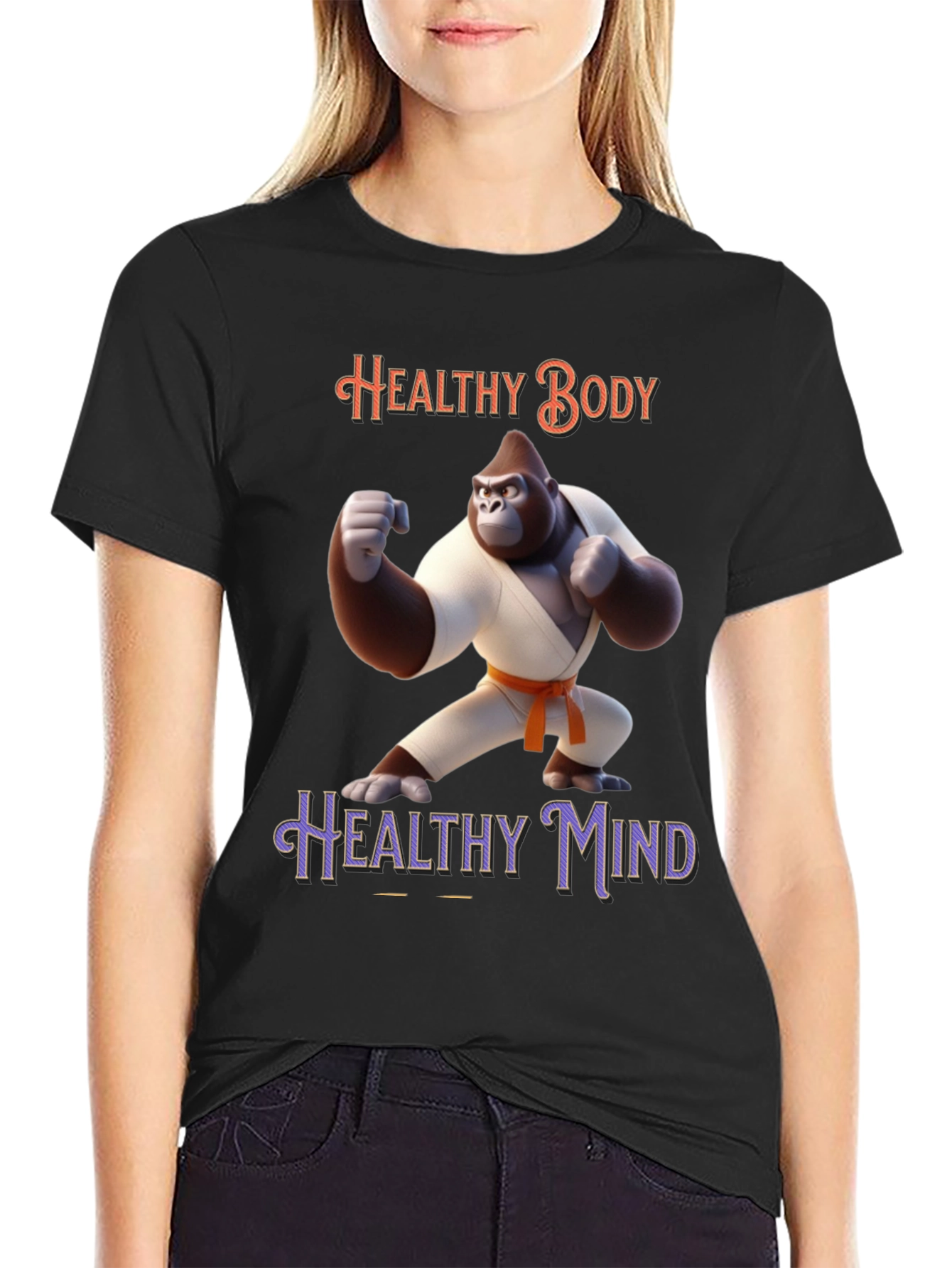 Healthy Body Healthy Mind T-Shirt