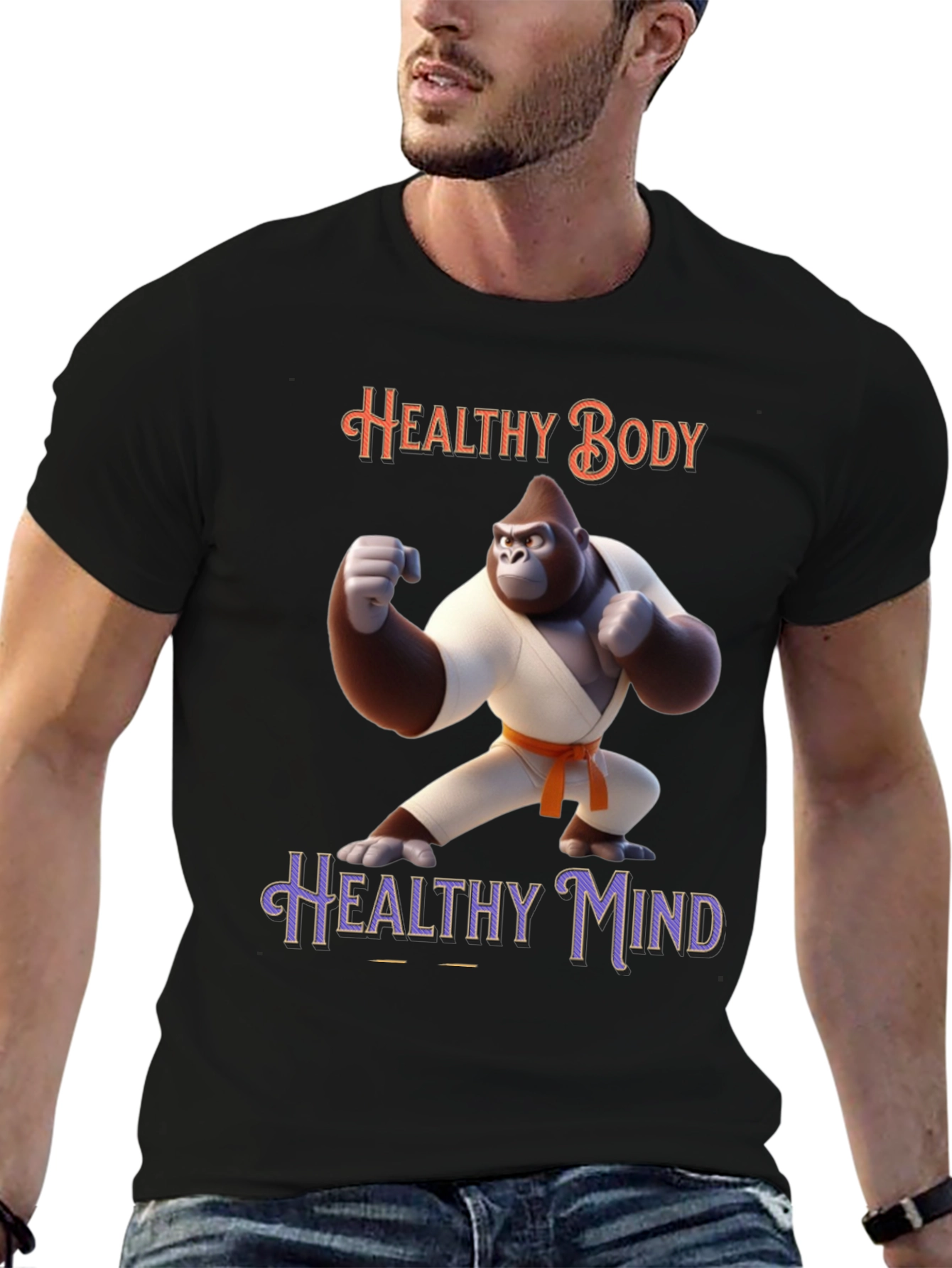 Healthy Body Healthy Mind T-Shirt