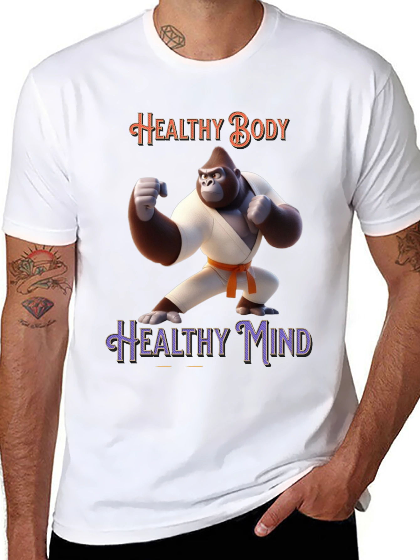 Healthy Body Healthy Mind T-Shirt