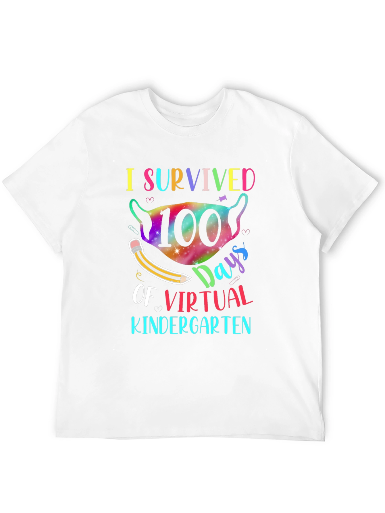 I Survived 100 Days of Virtual Kindergarten T-Shirt