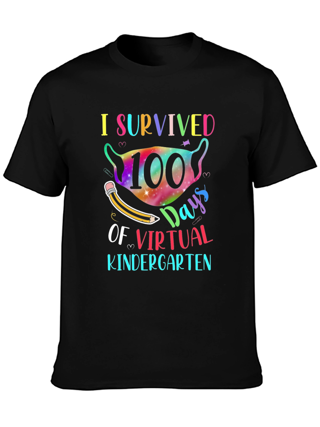I Survived 100 Days of Virtual Kindergarten T-Shirt