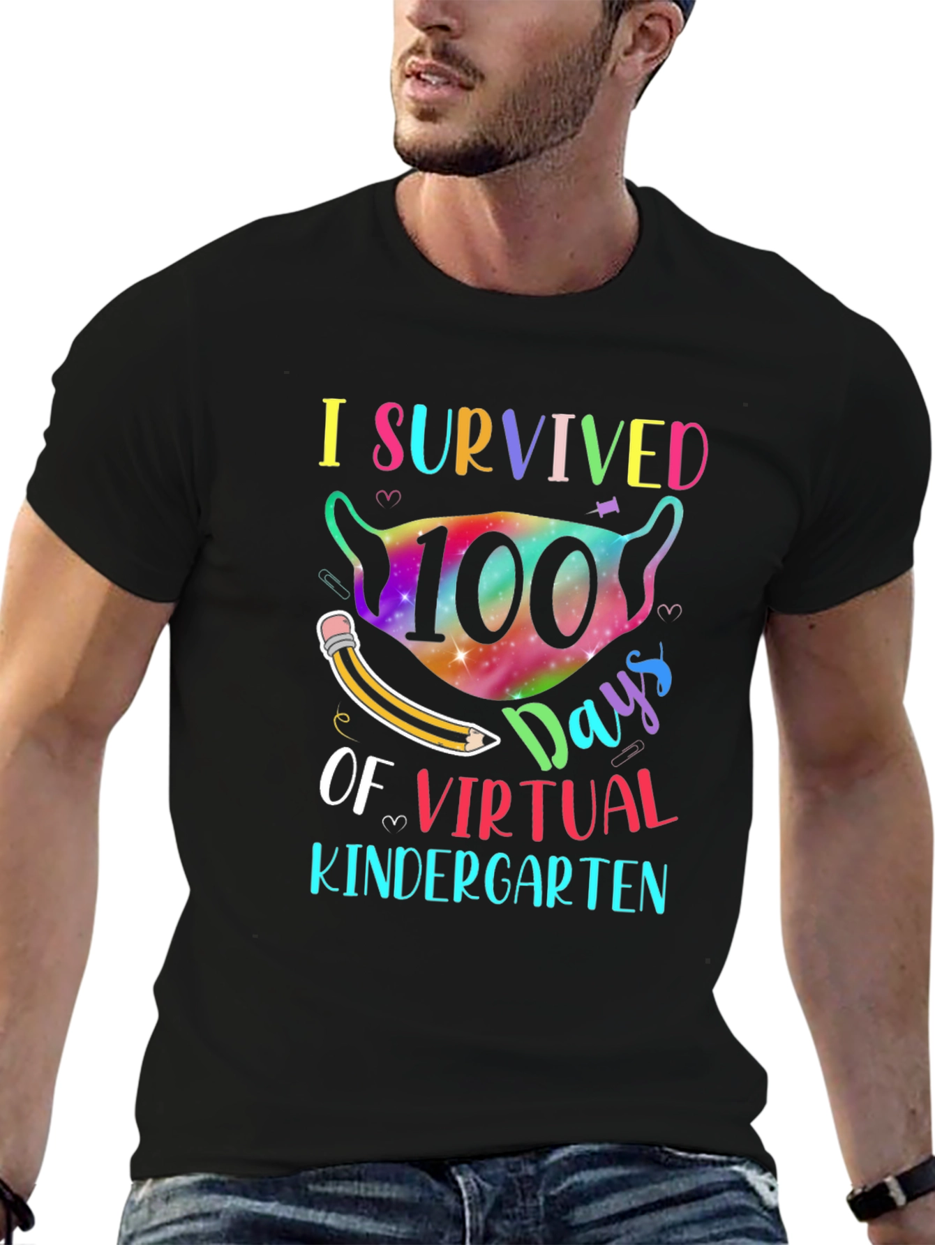 I Survived 100 Days of Virtual Kindergarten T-Shirt