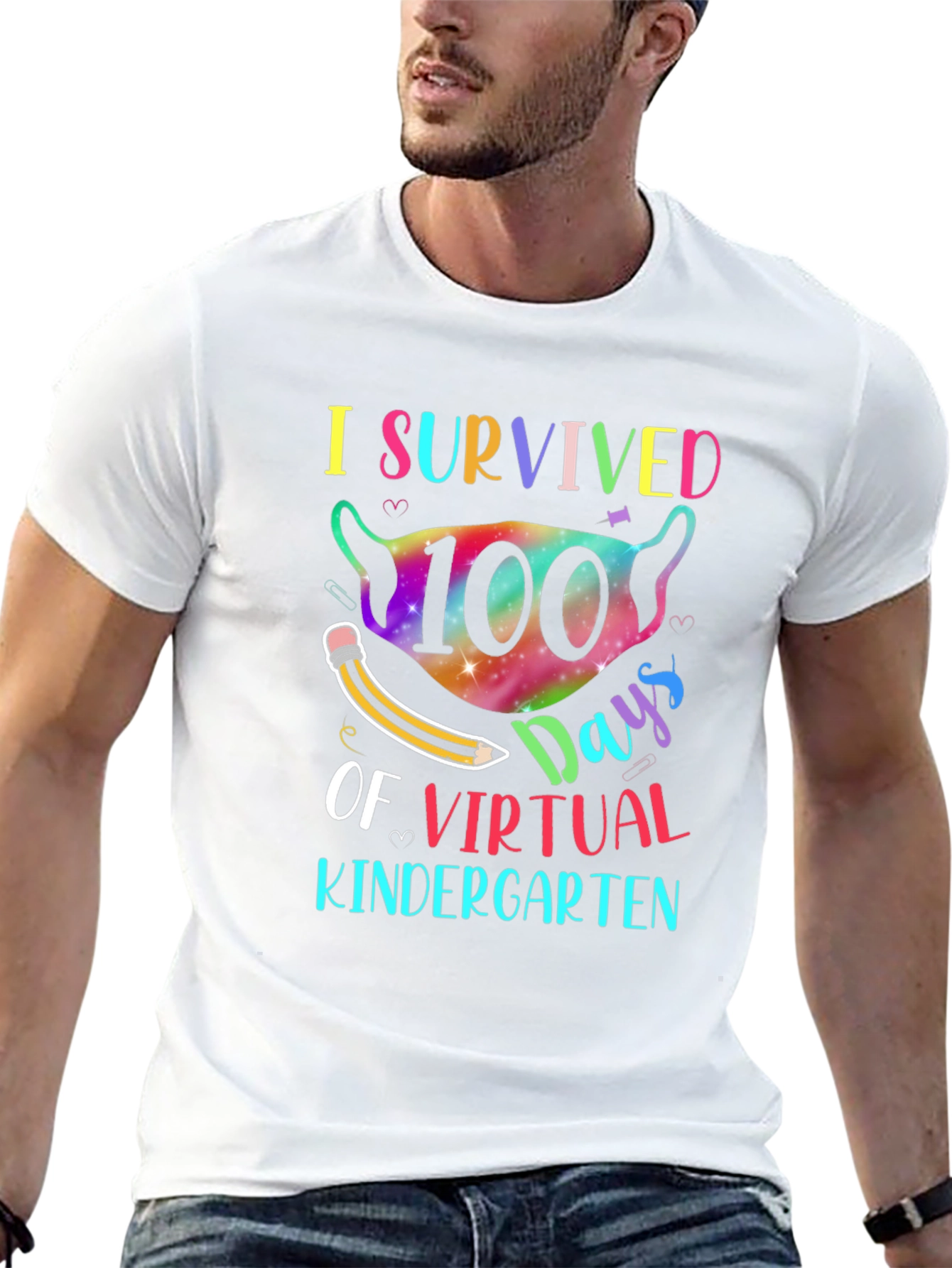 I Survived 100 Days of Virtual Kindergarten T-Shirt