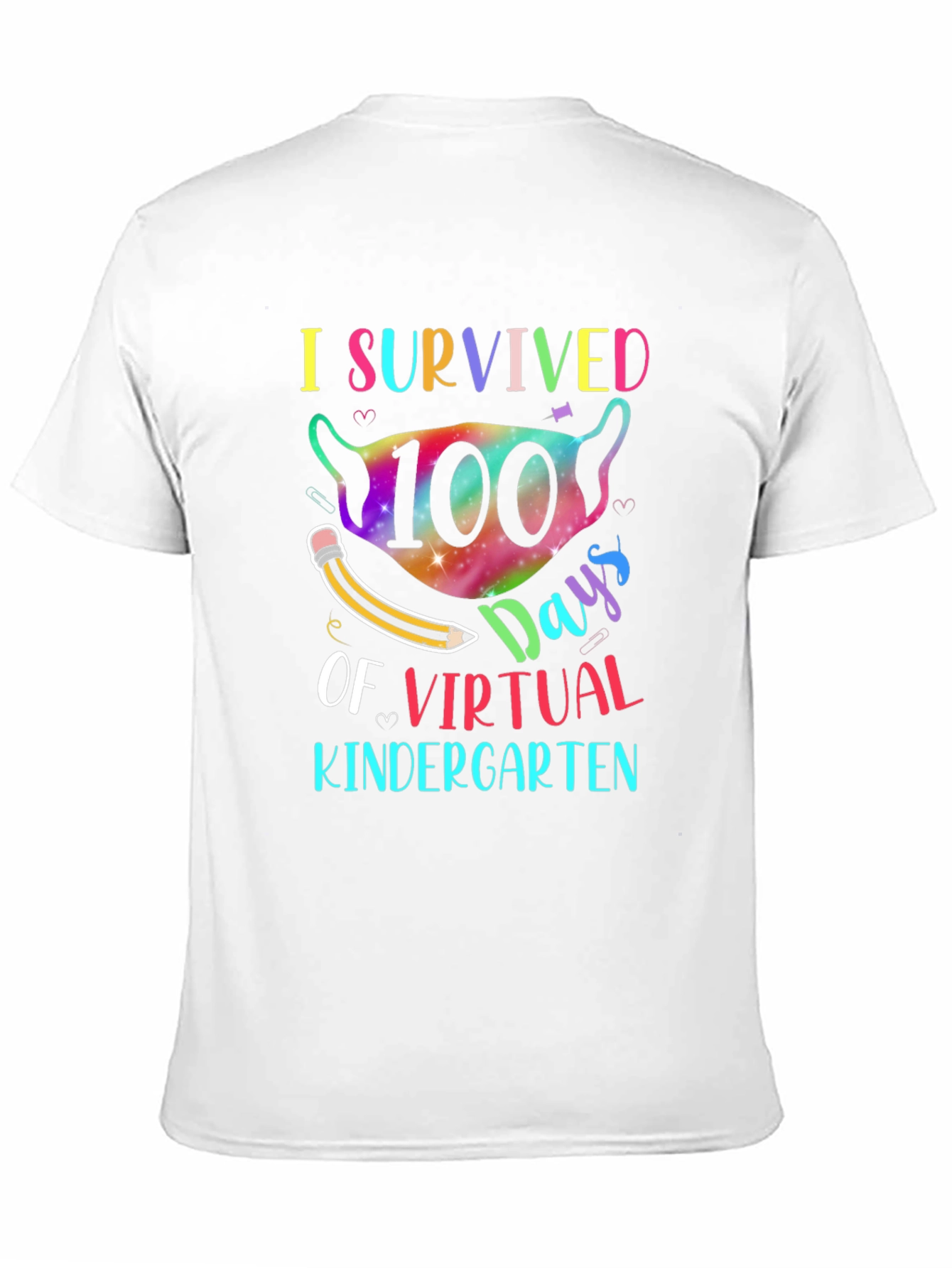 I Survived 100 Days of Virtual Kindergarten T-Shirt
