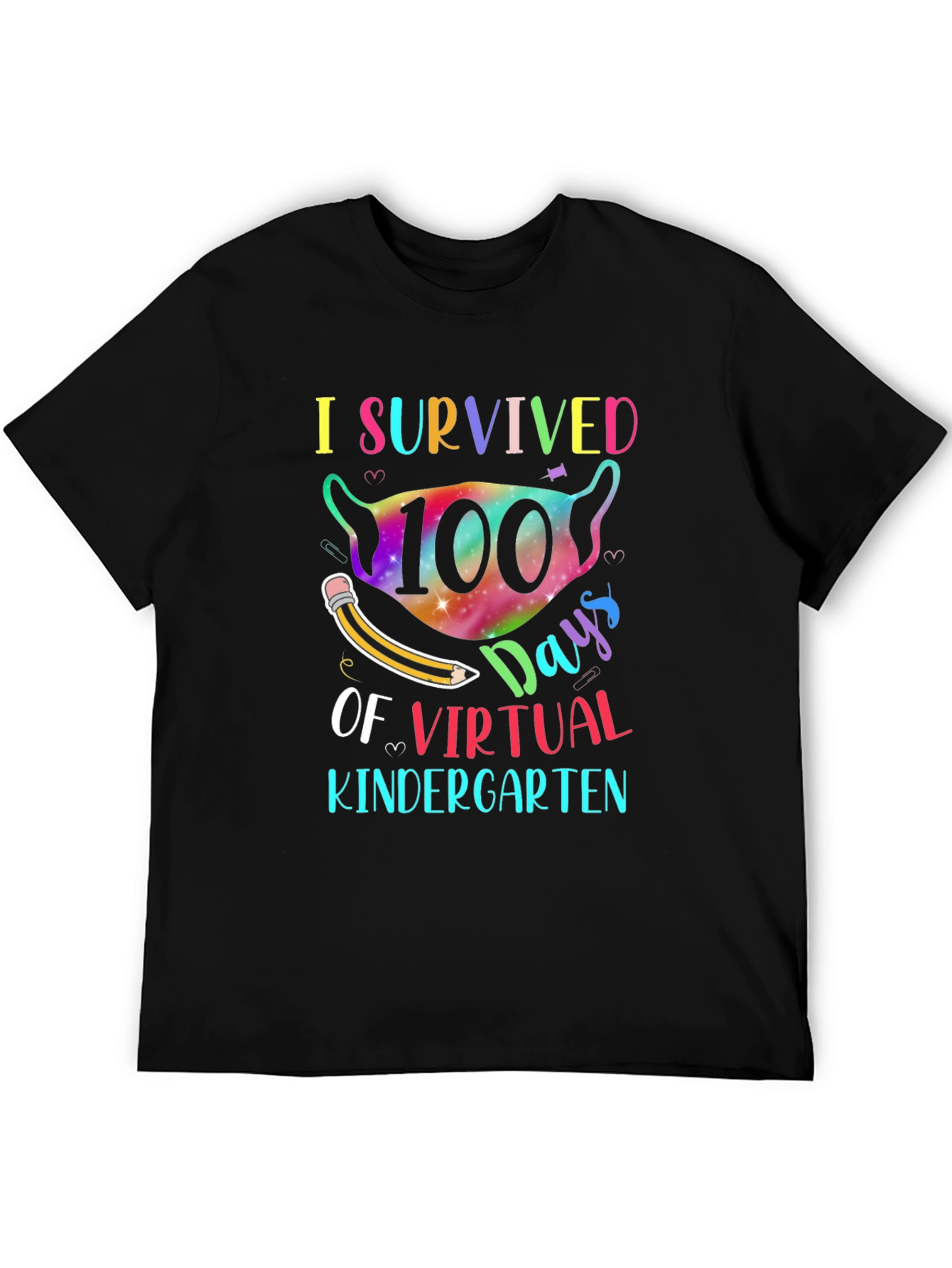 I Survived 100 Days of Virtual Kindergarten T-Shirt