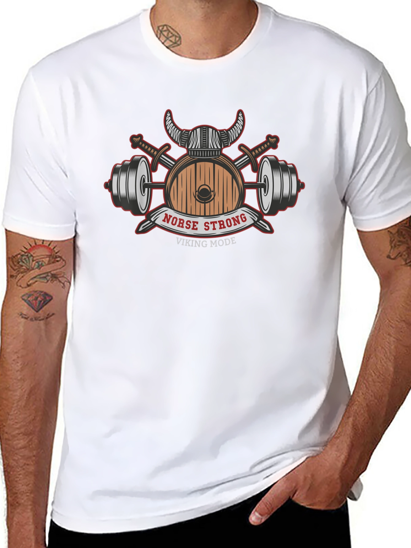 Norse Strong Viking Mode T-Shirt