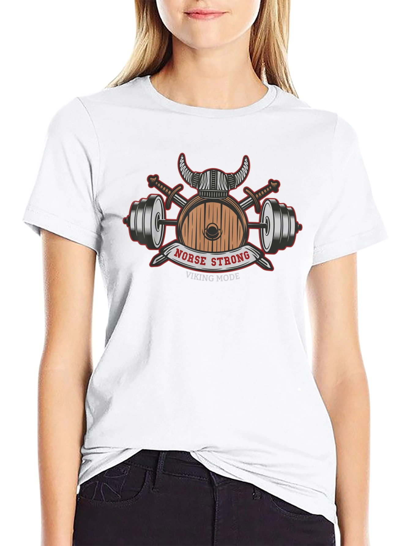 Norse Strong Viking Mode T-Shirt