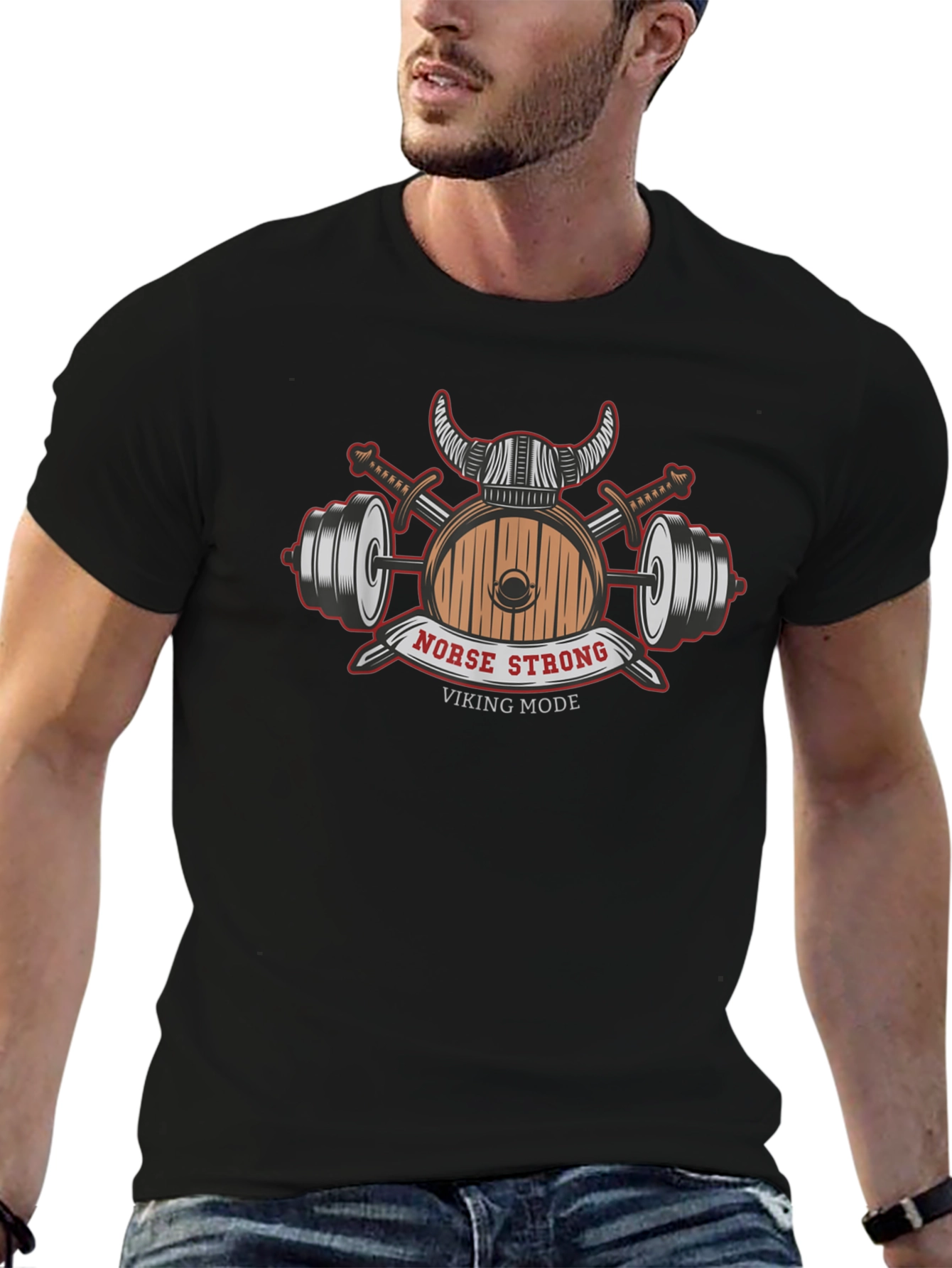 Norse Strong Viking Mode T-Shirt