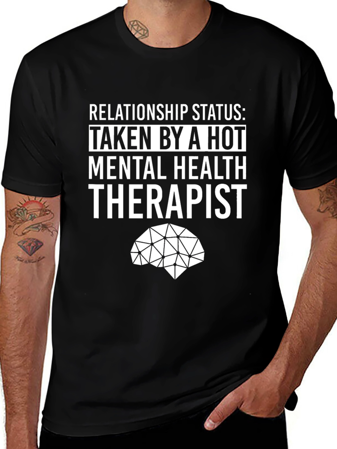Relationship Status Taken By A Hot Therapist T-Shirt