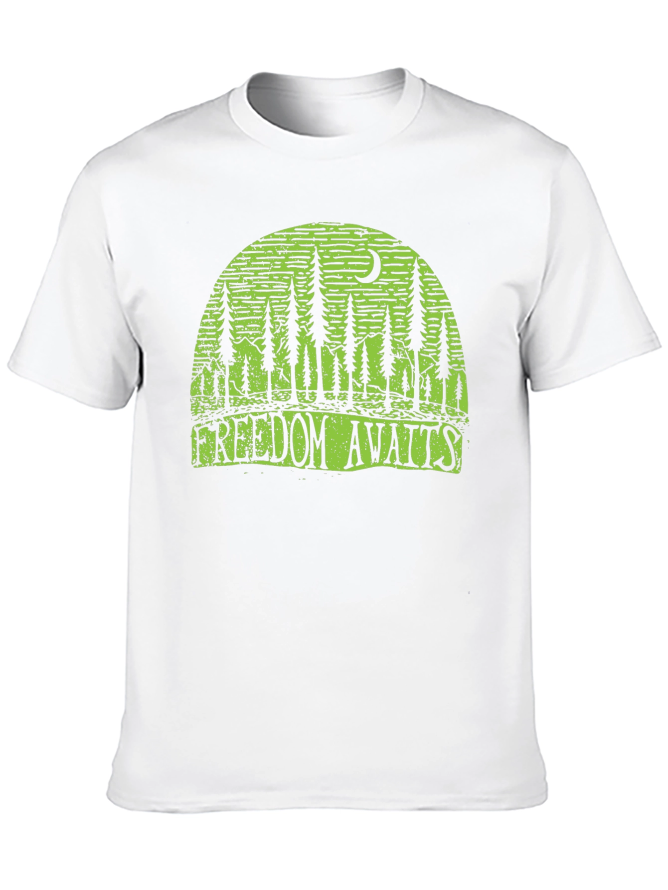 Freedom Awaits Graphic Tee - Nature Inspired Design