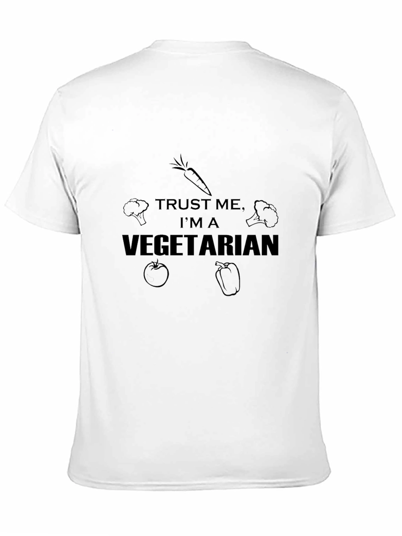 Trust Me Im A Vegetarian Graphic Tee