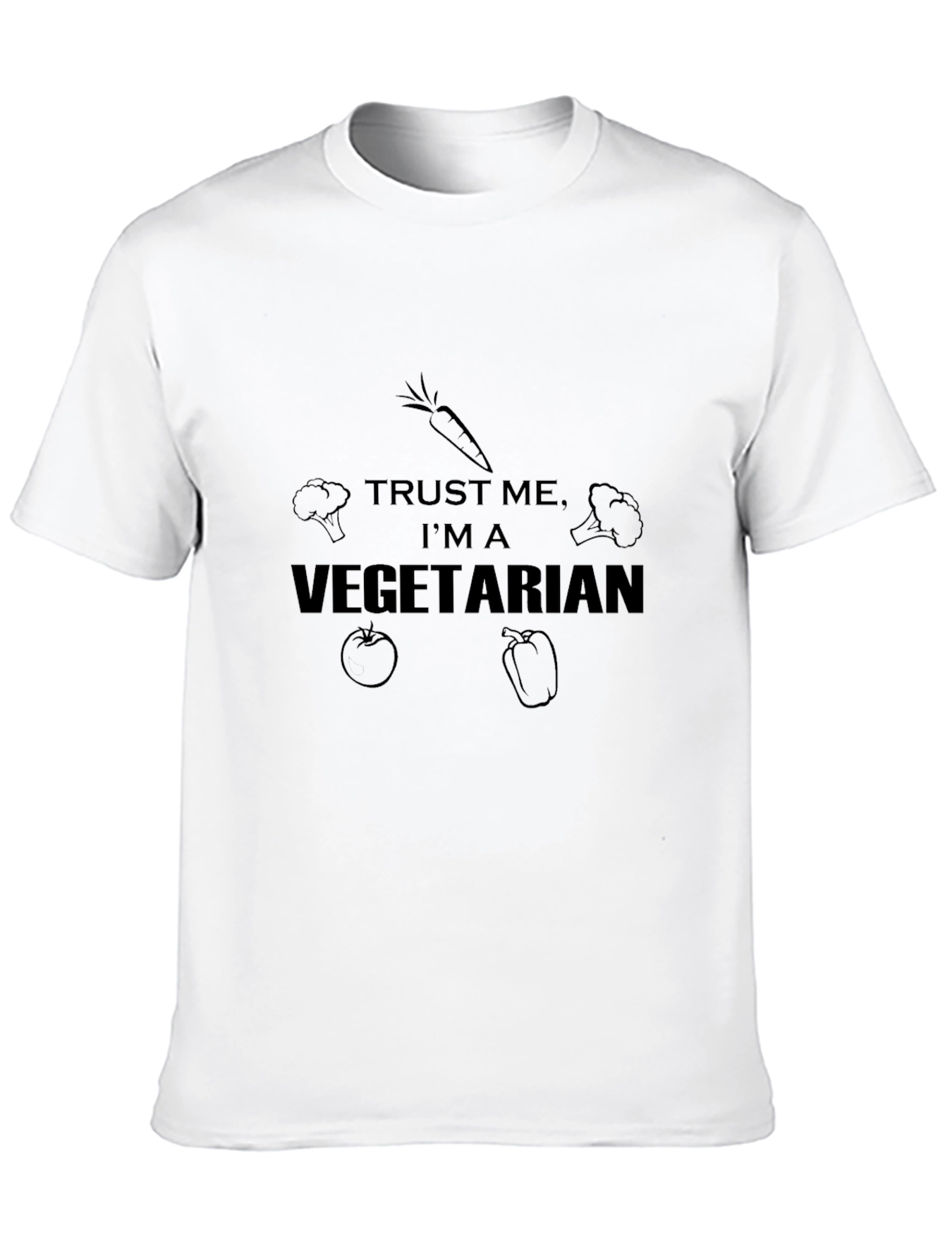 Trust Me Im A Vegetarian Graphic Tee